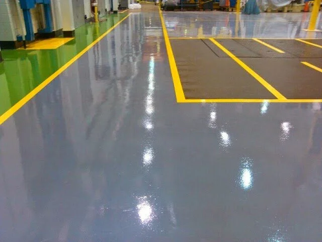 
Heavy Industrial Manufacturing Epoxy Floor 5S Safety