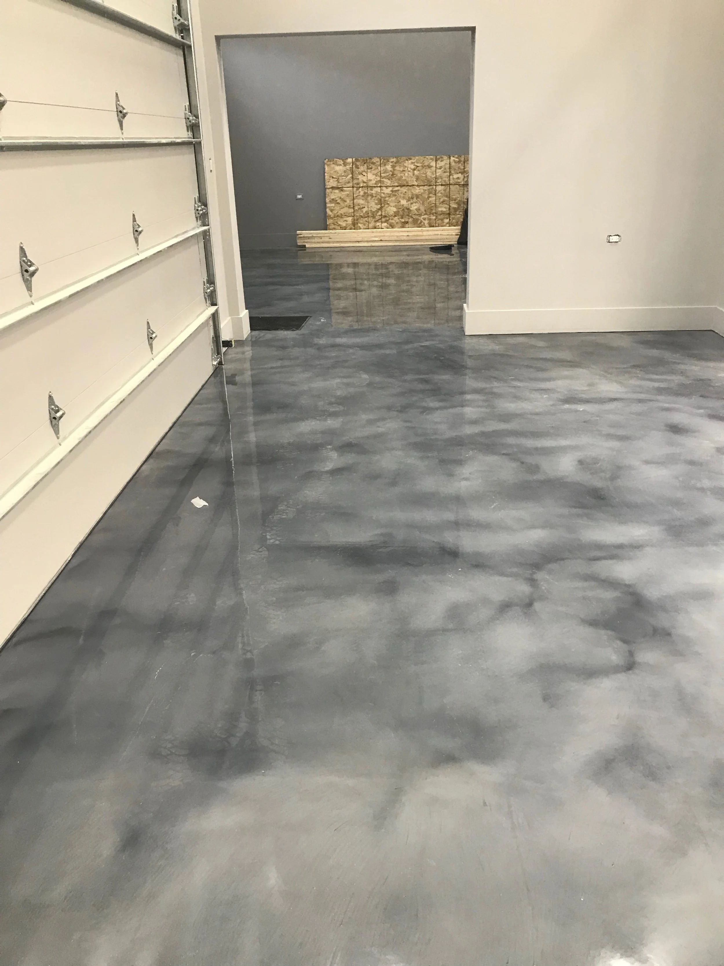 Metallic Epoxy Floor Coating Garage Floor Decorative Flooring