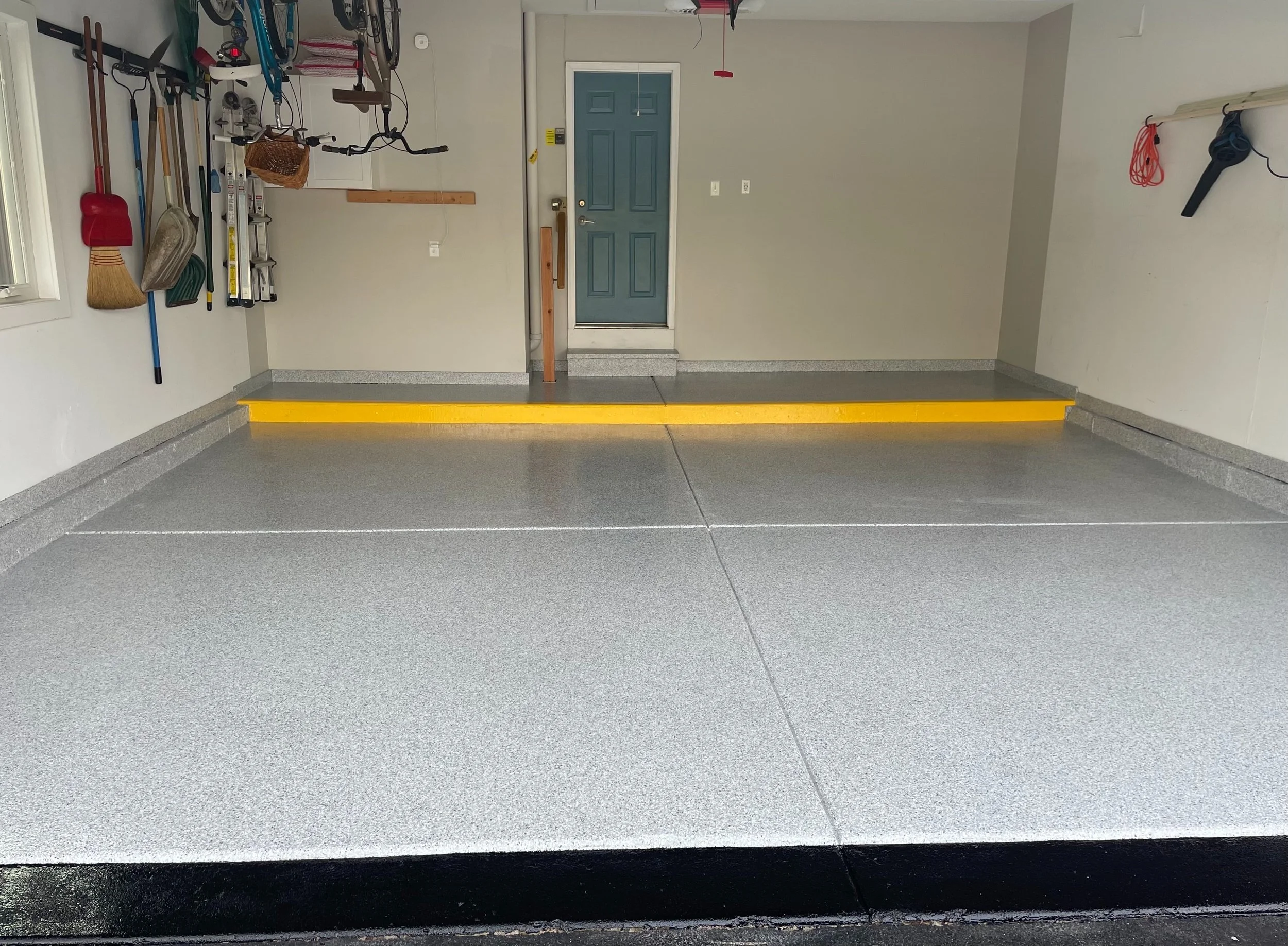 Epoxy Garage Floor Chip Floor Coating Decorative Residential Flooring