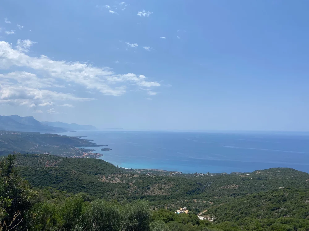 The view toward Kardymili 