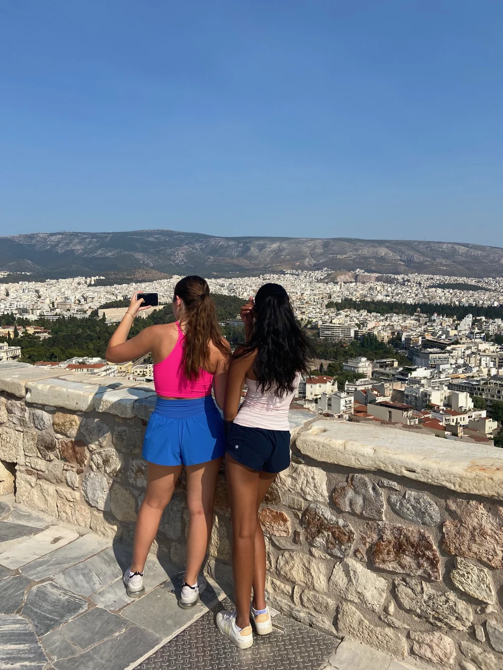 The view from the Acropolis 