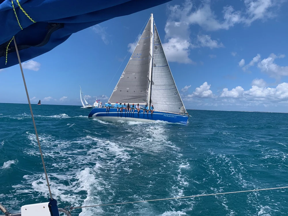 Panacea X powering upwind 
