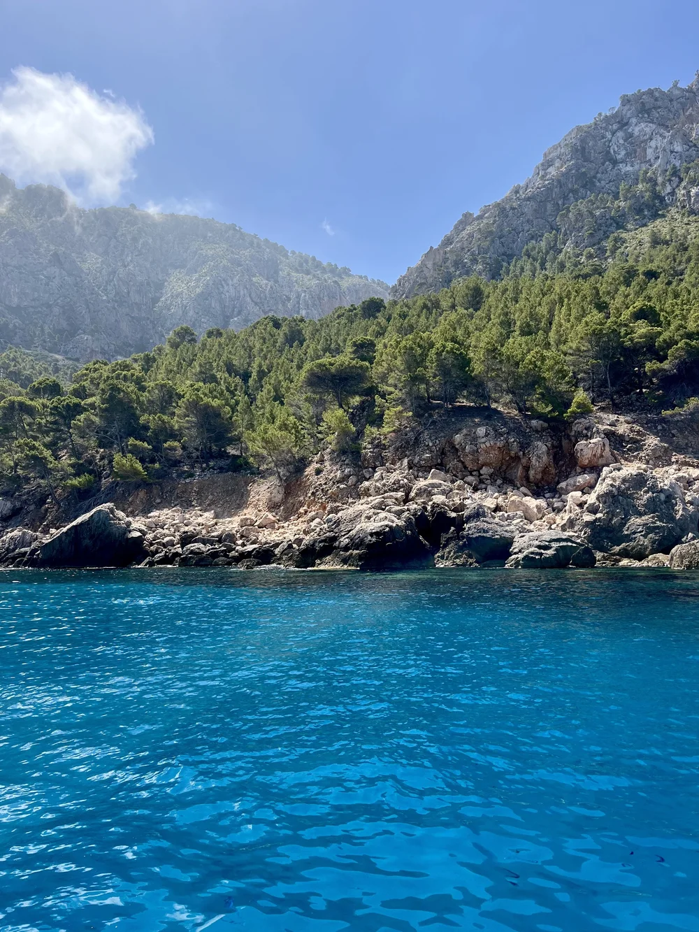 One of several swim stops 