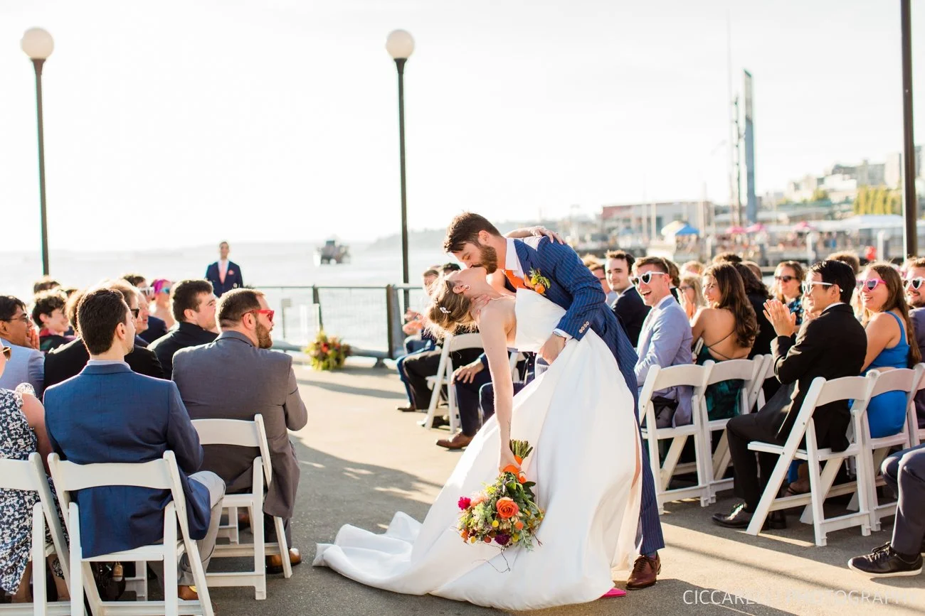Carolyn and James | Seattle Aquarium Wedding