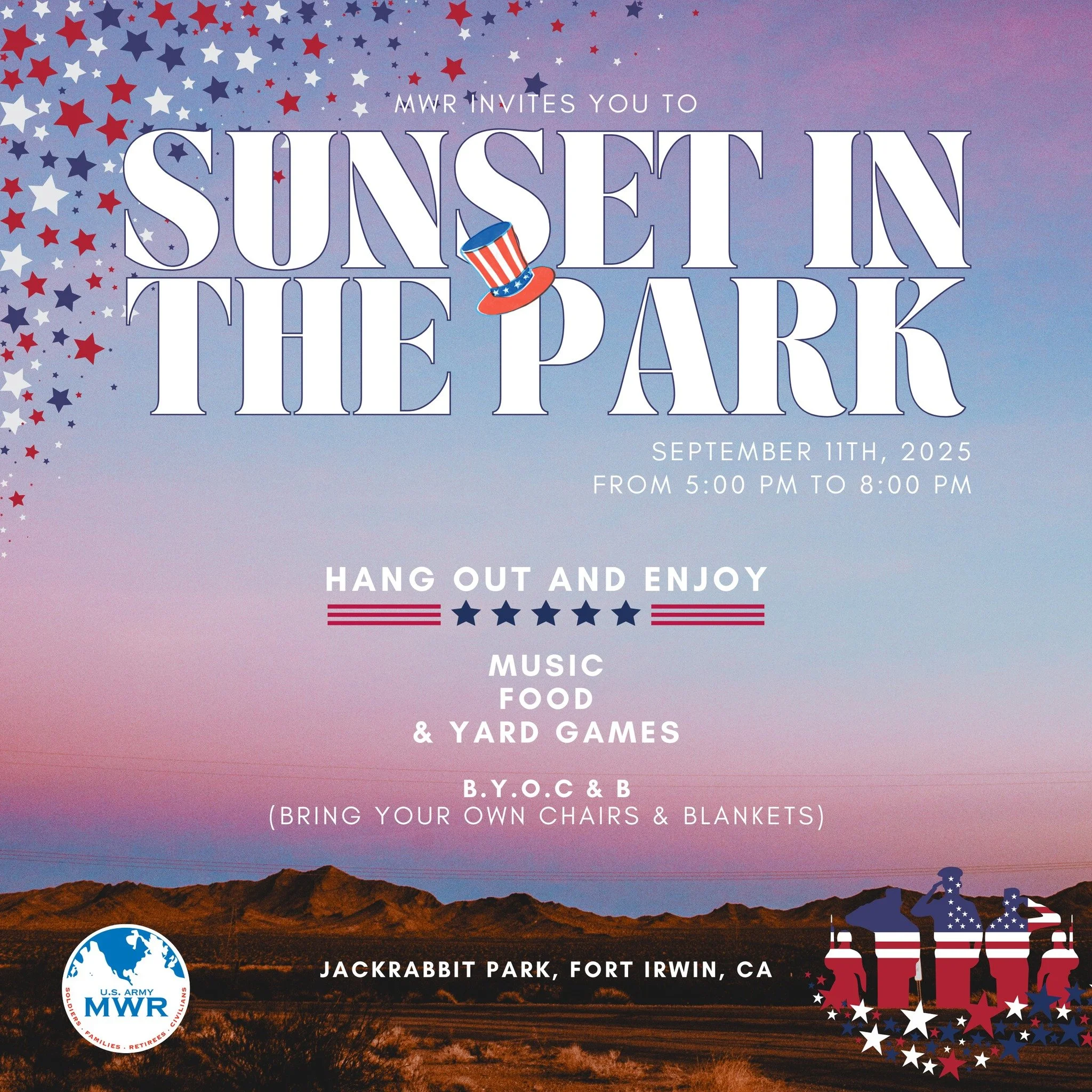 Sunset in the Park