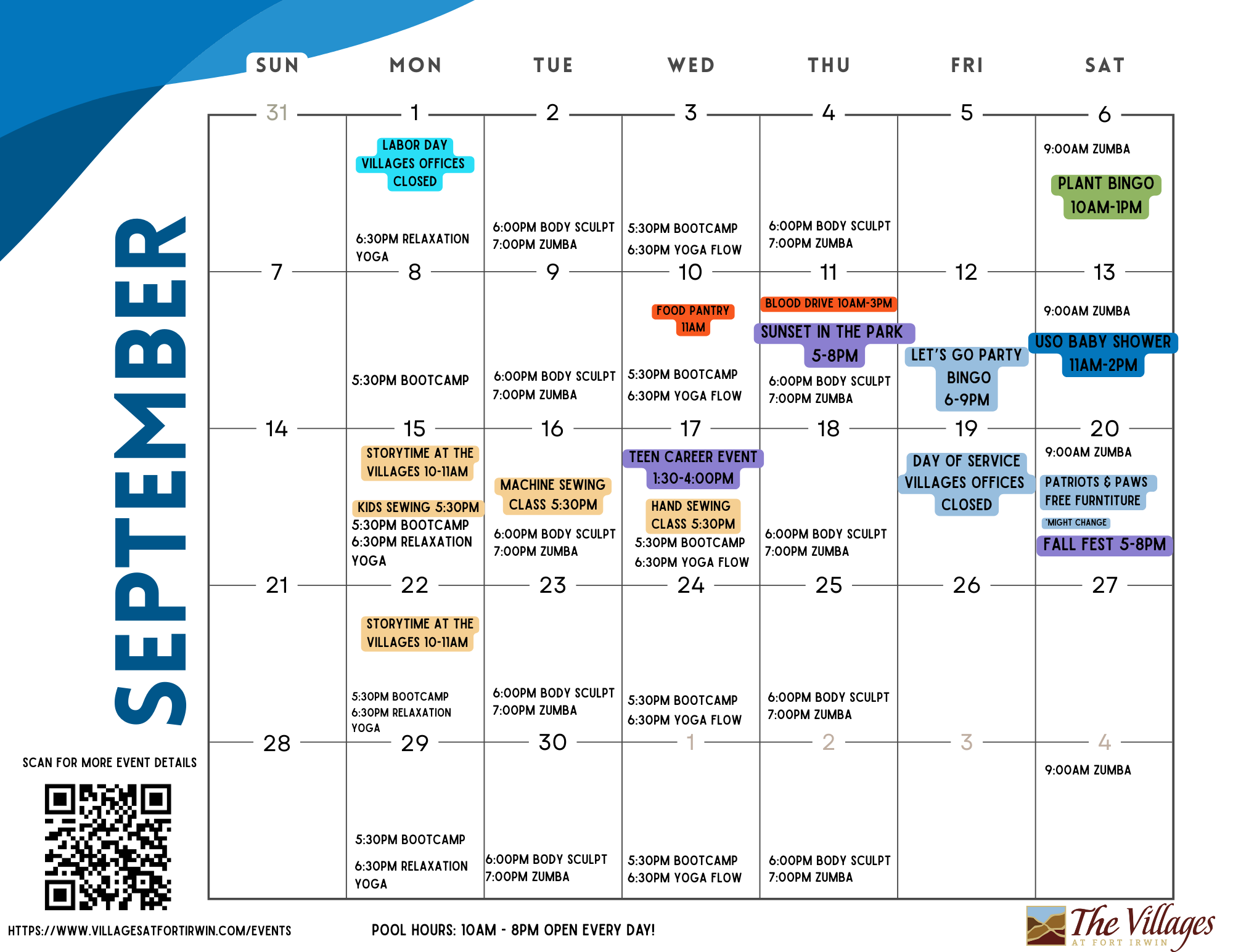 September Calendar