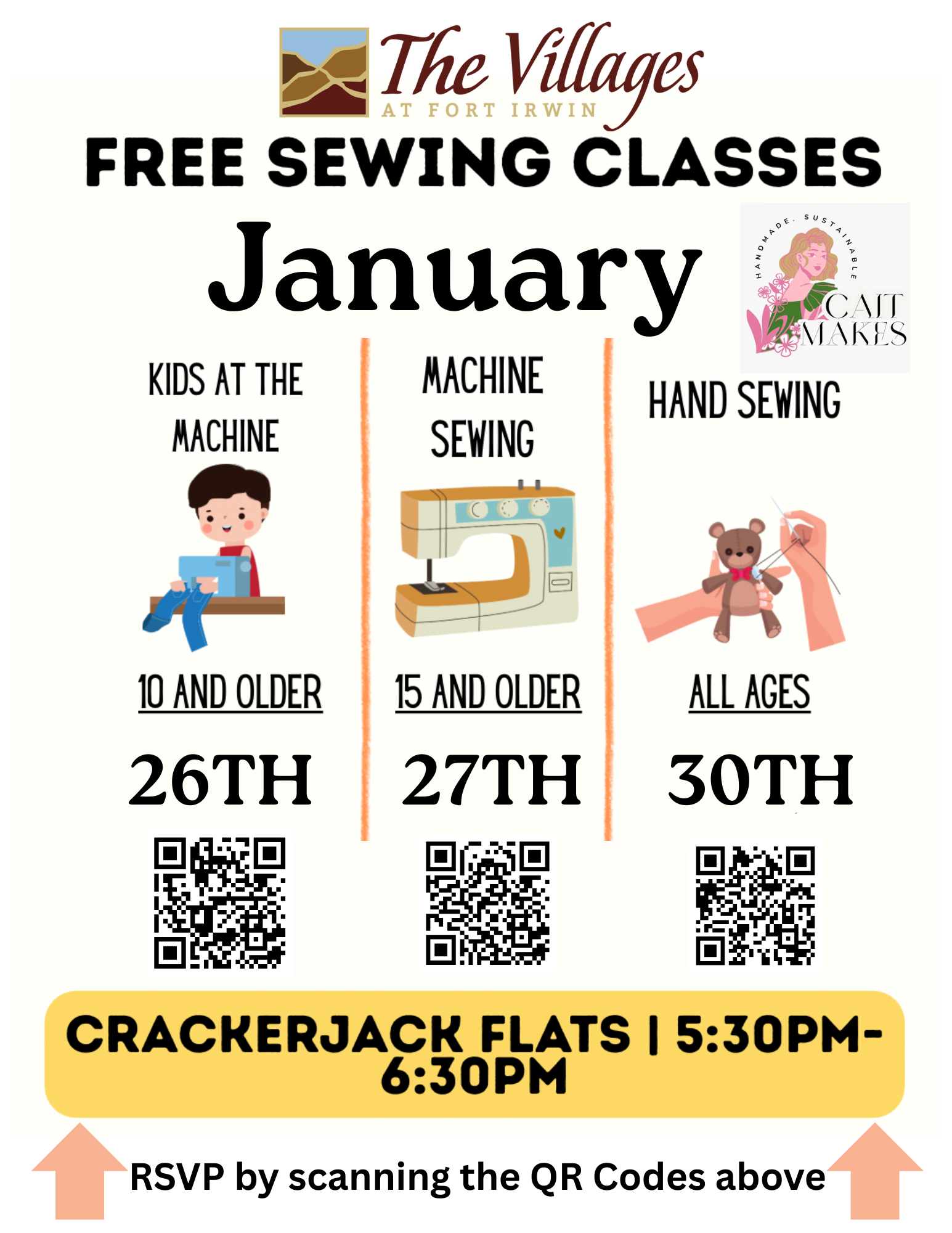 Hand Sewing Class 