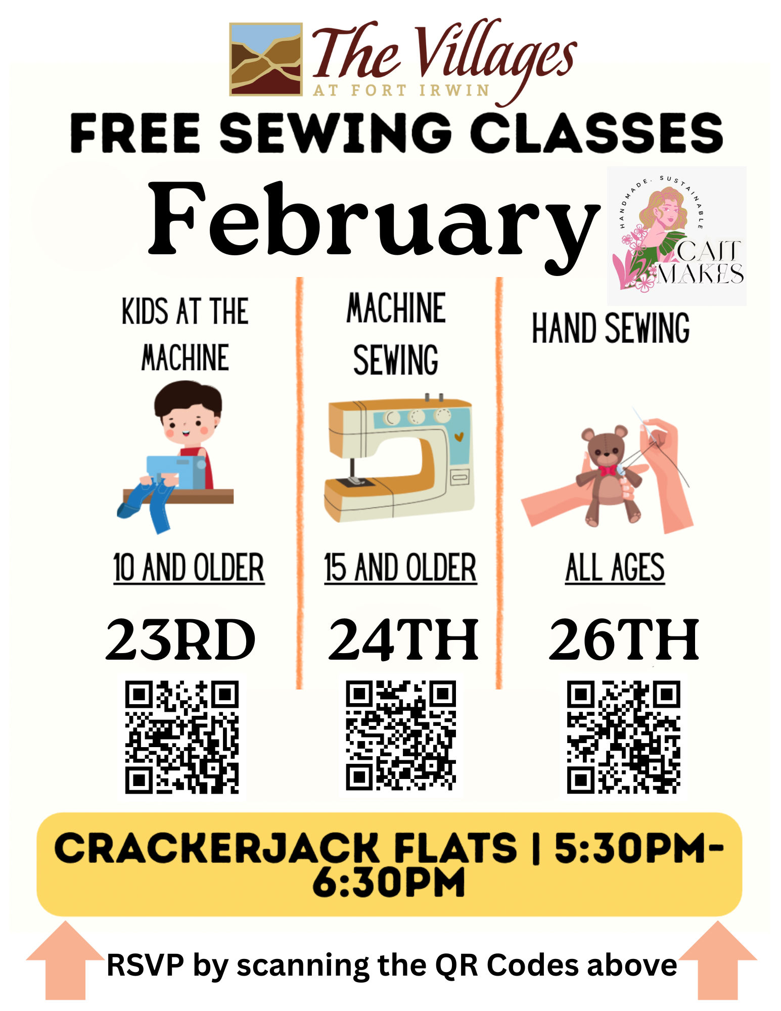 Kids Sewing Class 
