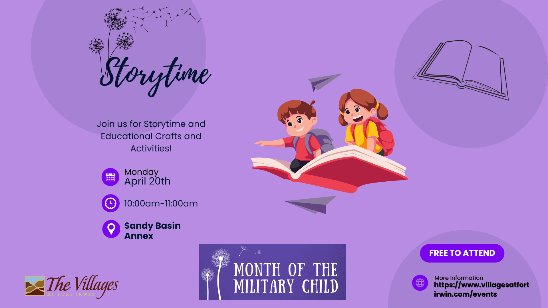 Storytime with The Villages 