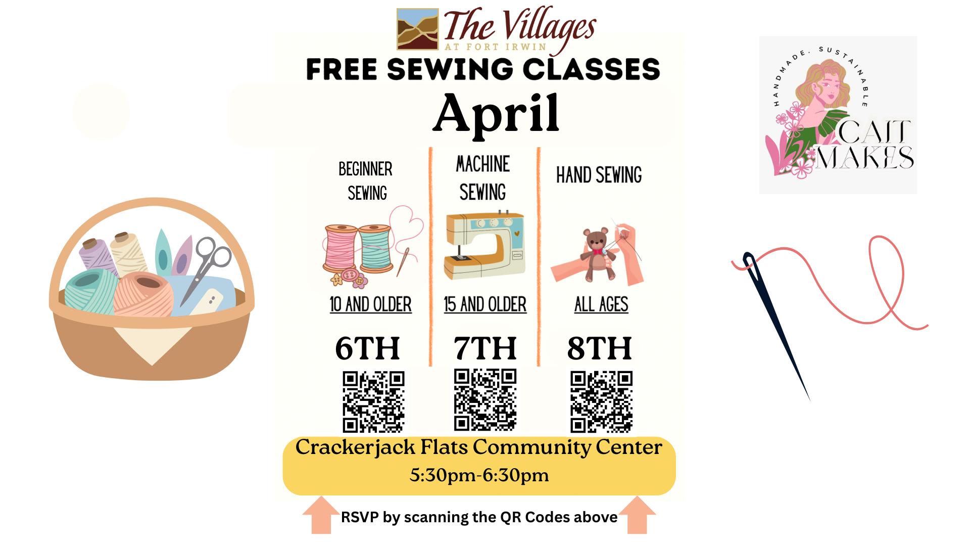 Machine Sewing Class 