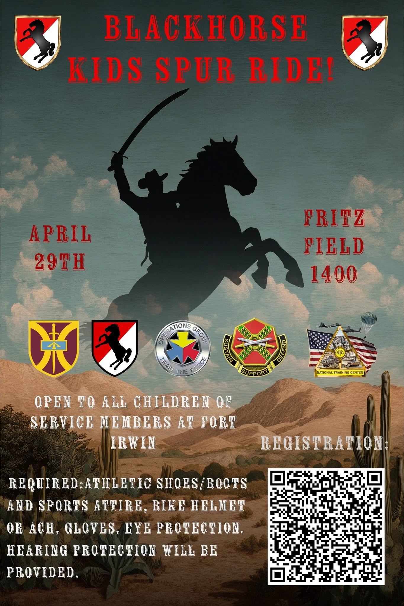 Blackhorse Kids Spur Ride