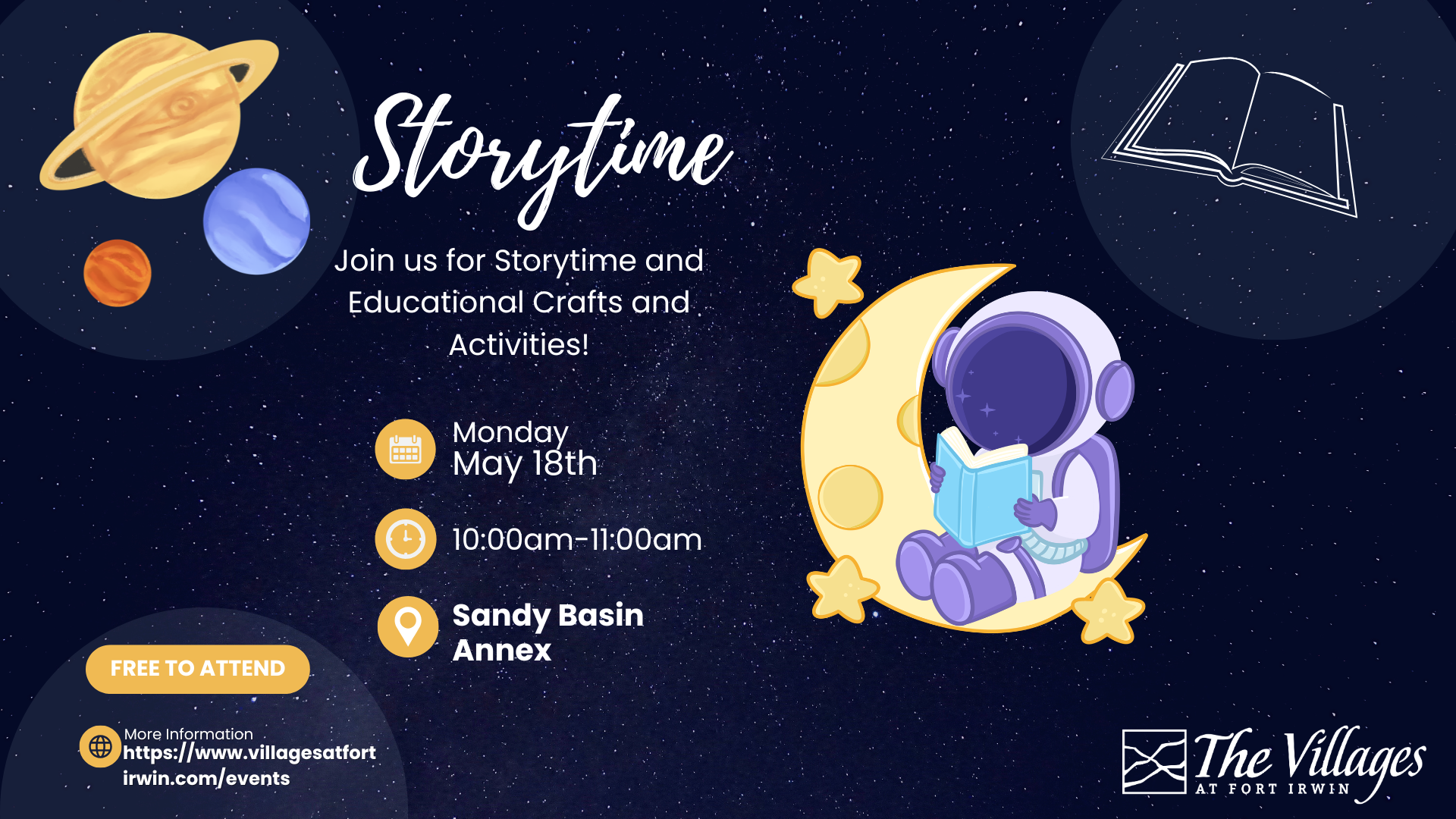 Storytime with The Villages 