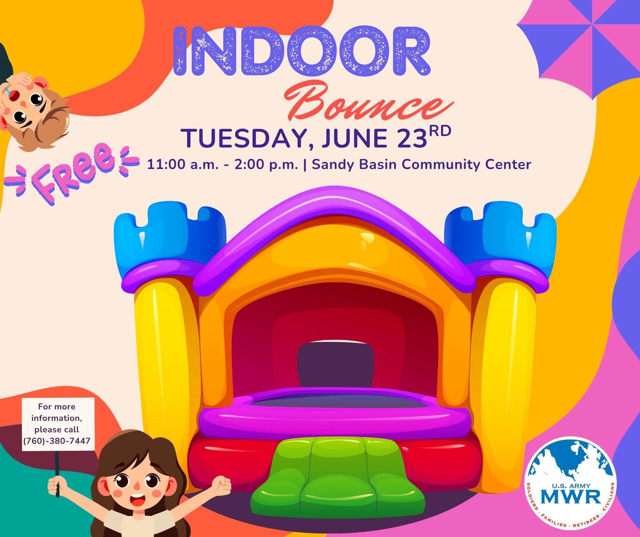 MWR Indoor Bounce House Event