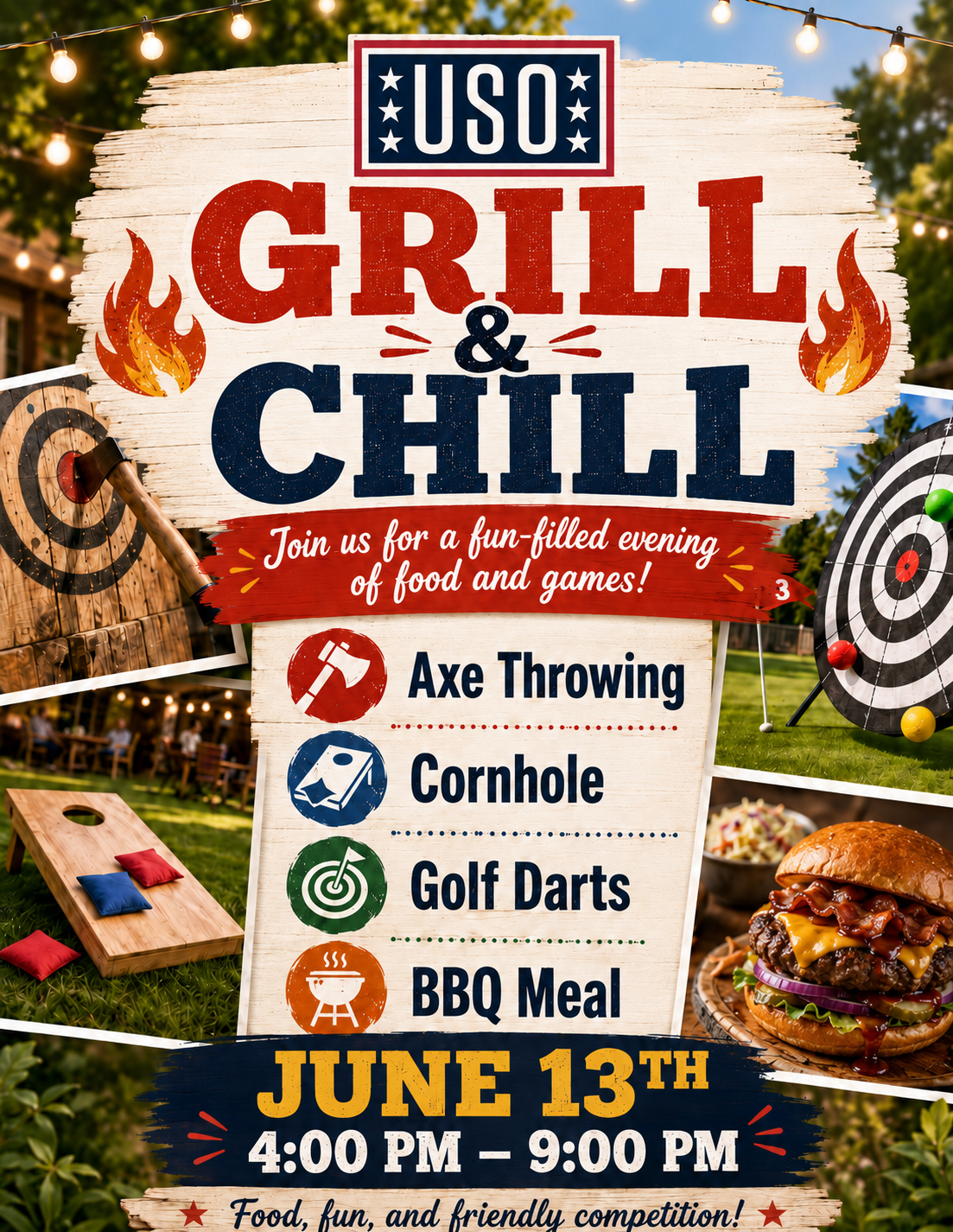 USO Grill and Chill