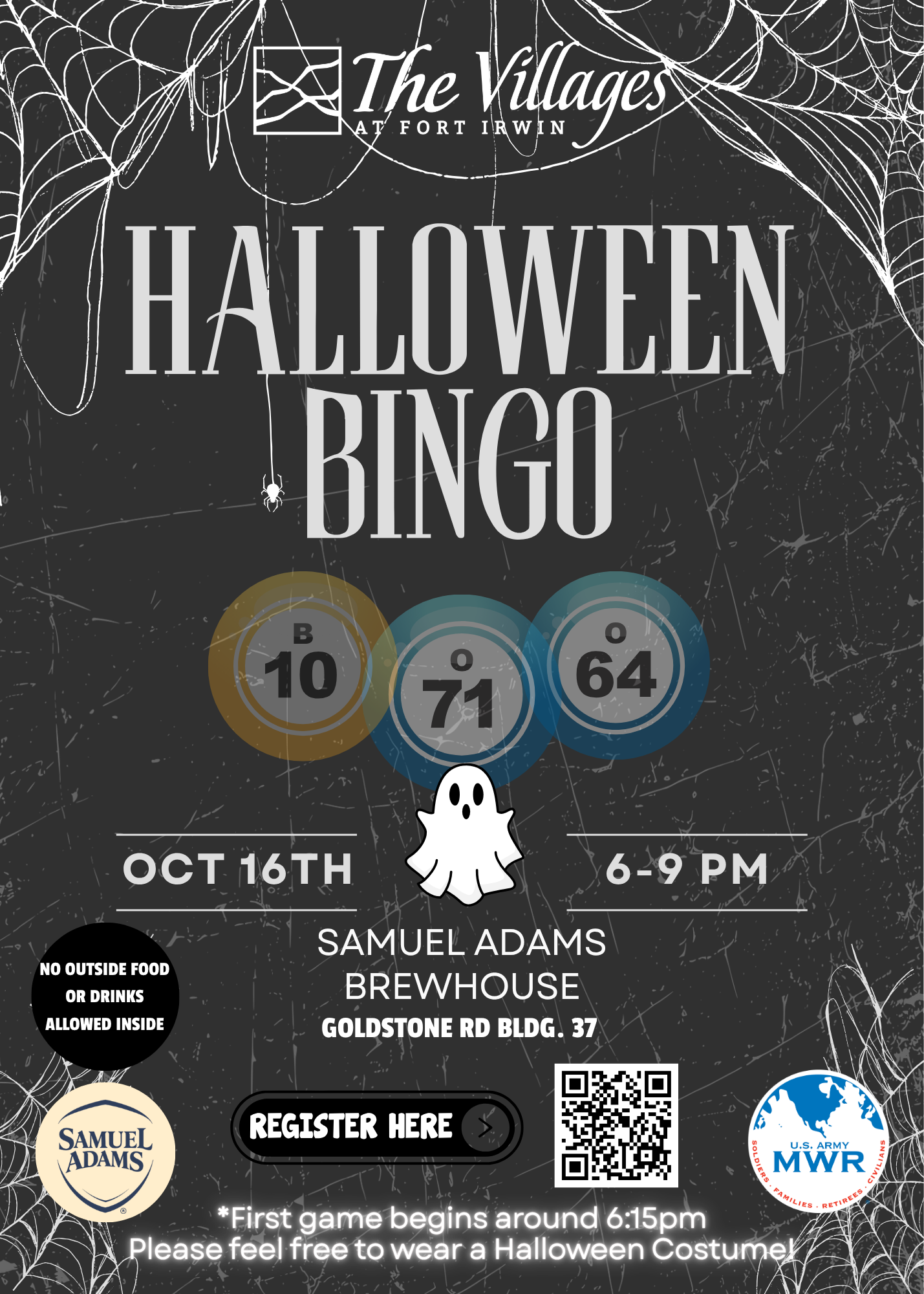 Halloween Bingo Night