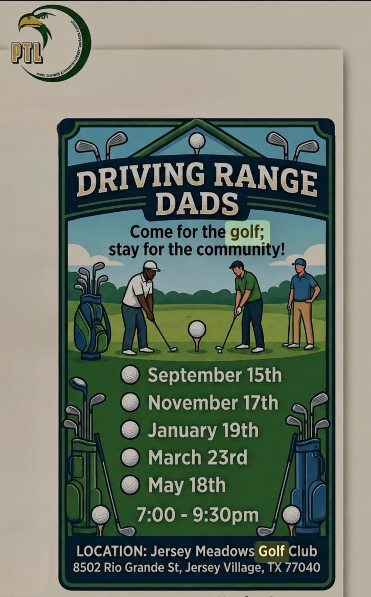 Driving Range Dads