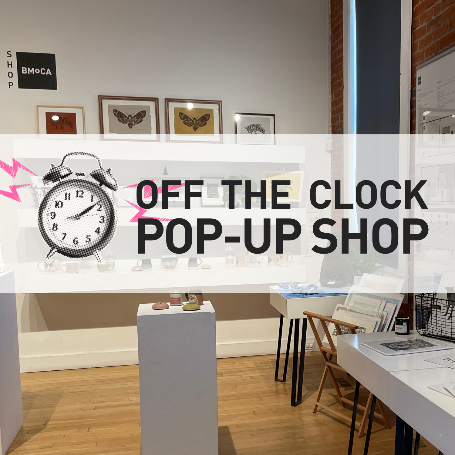 Off the Clock Pop-Up Shop