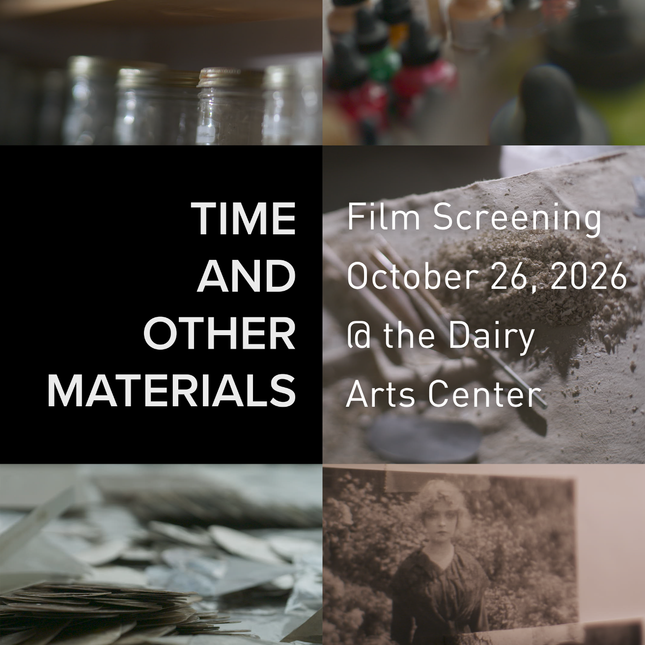 Time and Other Materials Film Screenings