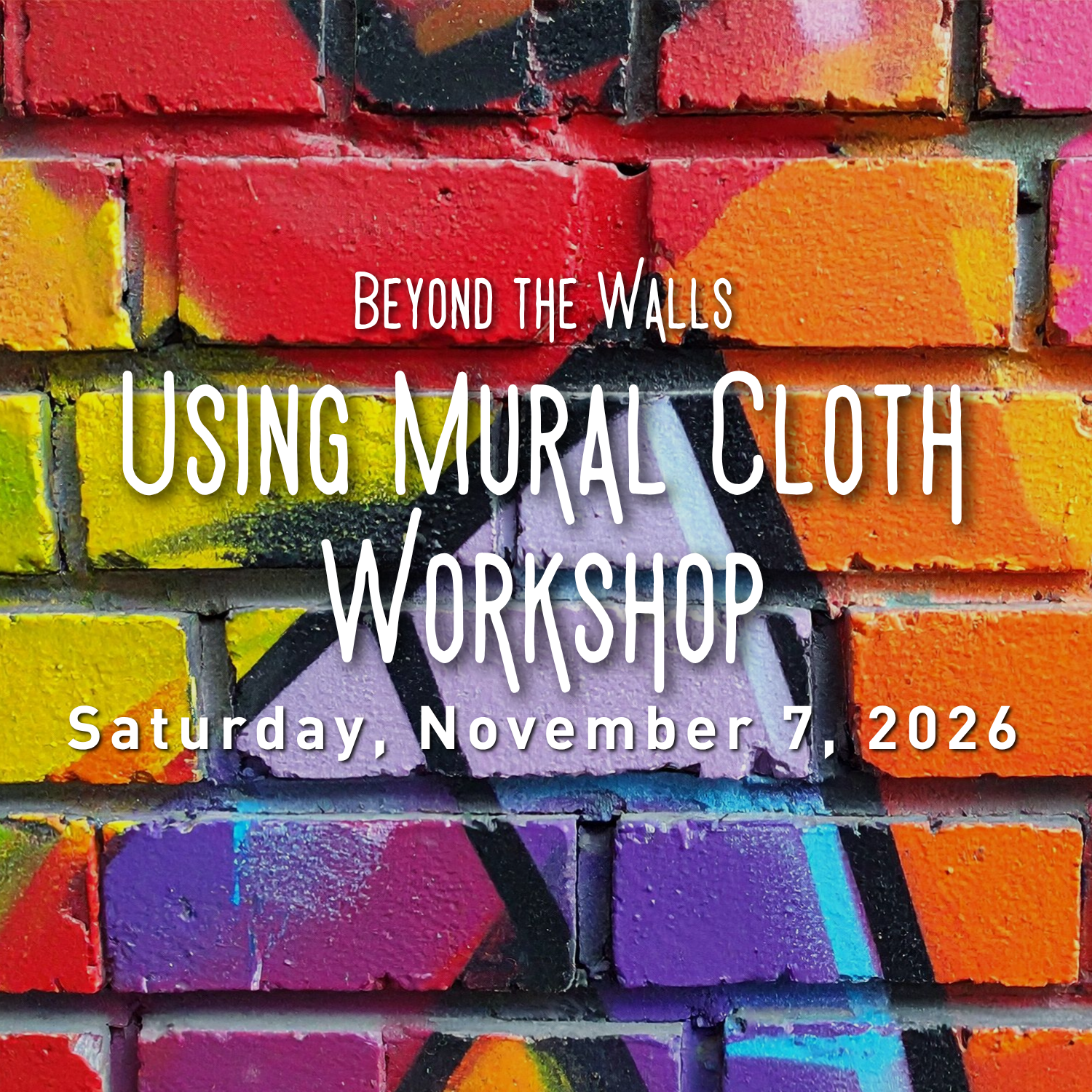 Skill Building Seminar - Using Mural Cloth Workshop