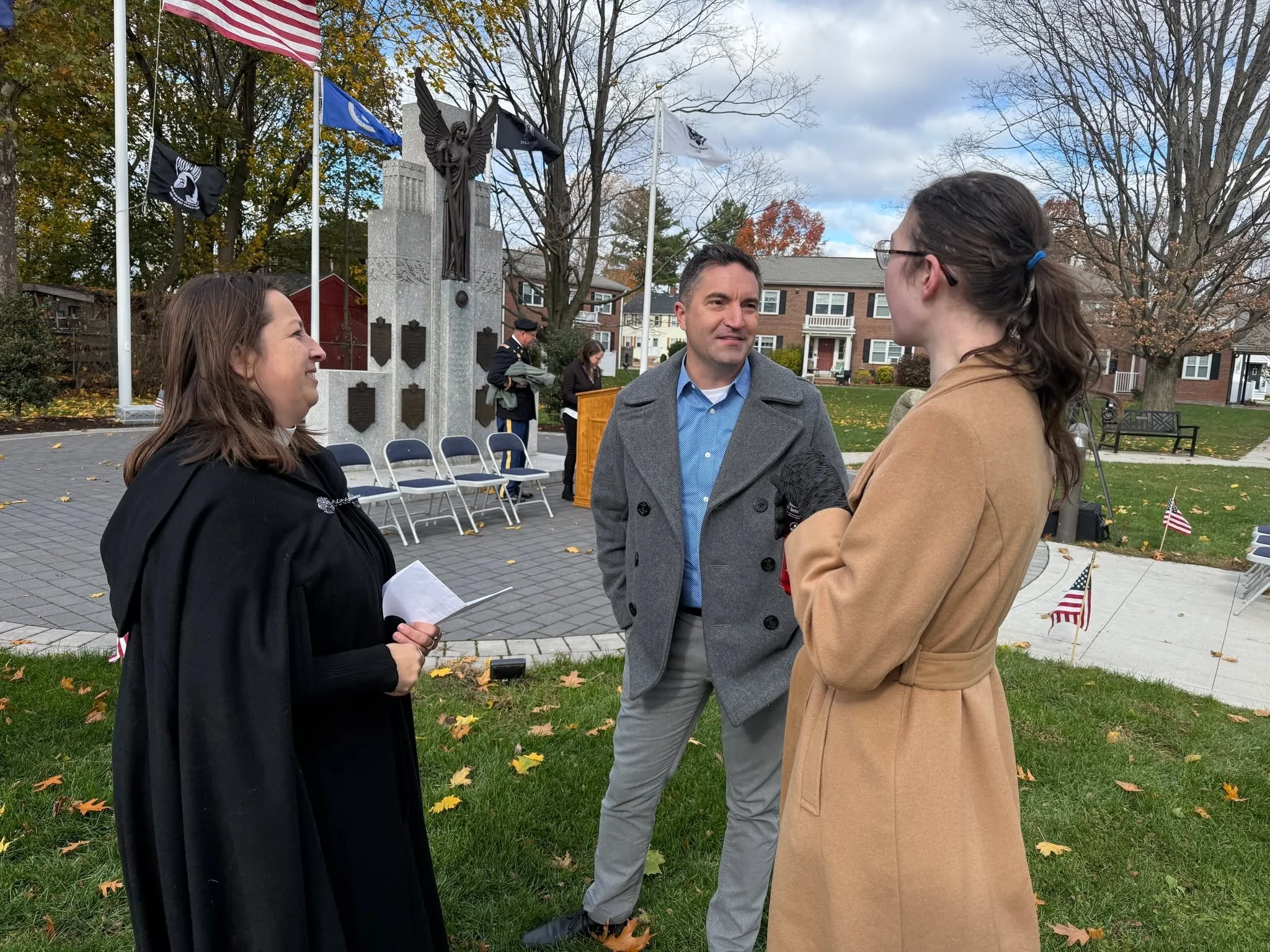 Thank you to the City of Framingham for capturing and sharing these candid photos from last week&rsquo;s Veterans Day event.