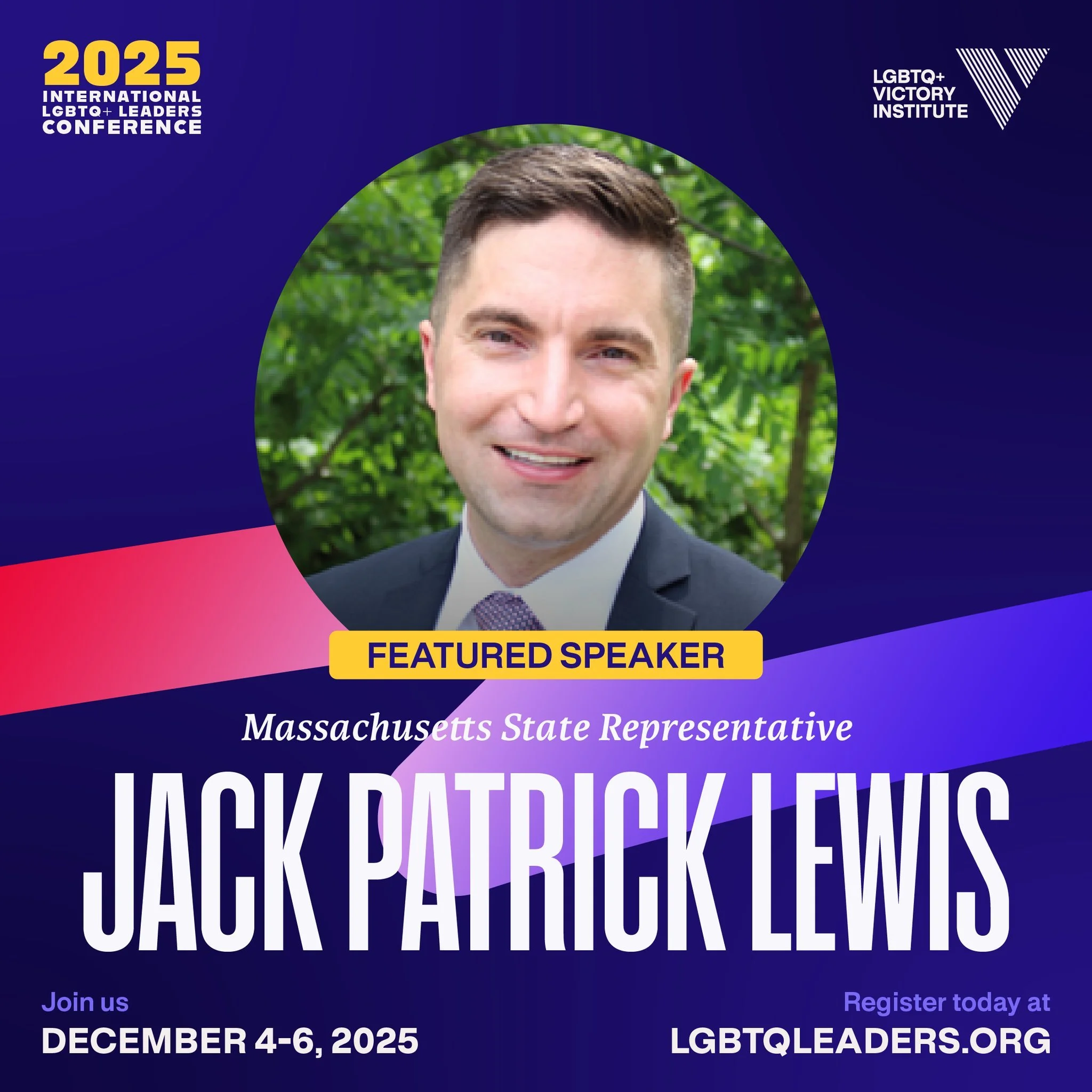 I am honored to share that I will be a Featured Speaker at next month's International LGBTQ+ Leaders Conference with the @victoryinstitute. I&rsquo;ll be discussing Massachusetts&rsquo; successes in combatting the HIV/AIDS epidemic, as well as my wor