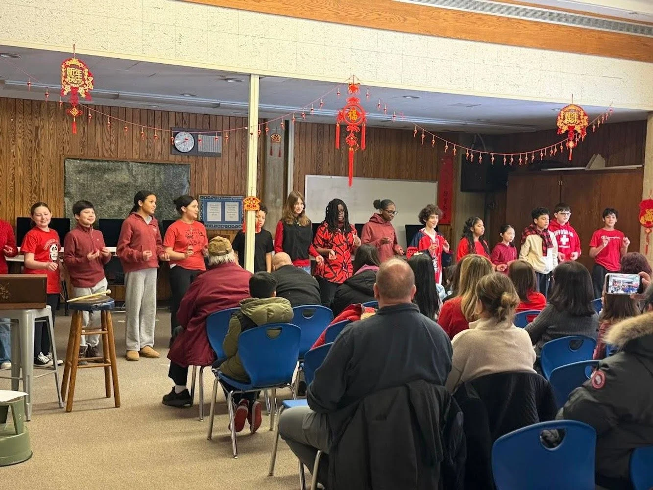 Yesterday, I was glad to join Brent at Walsh Middle School for their Chinese New Year celebration. It was a great way to start a long day of meetings! Congratulations to all of Walsh&rsquo;s Mandarin students for sharing your passions and everything 
