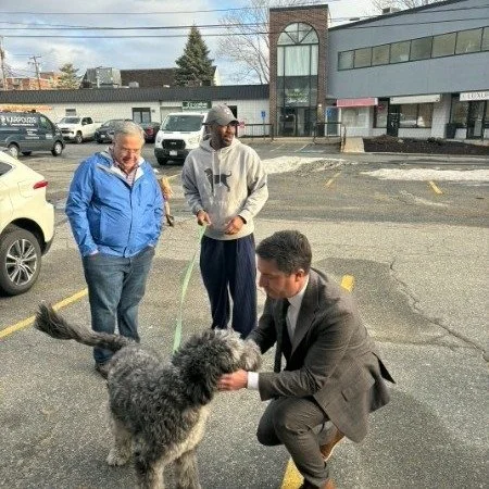 It was a fun honor to join the Office of @senspilka at this morning's ribbon cutting for @tailwaggerz in Framingham (and to meet the first client!)

Thank you, @metrowestchamber &amp; Framingham Business Association, for planning the event!