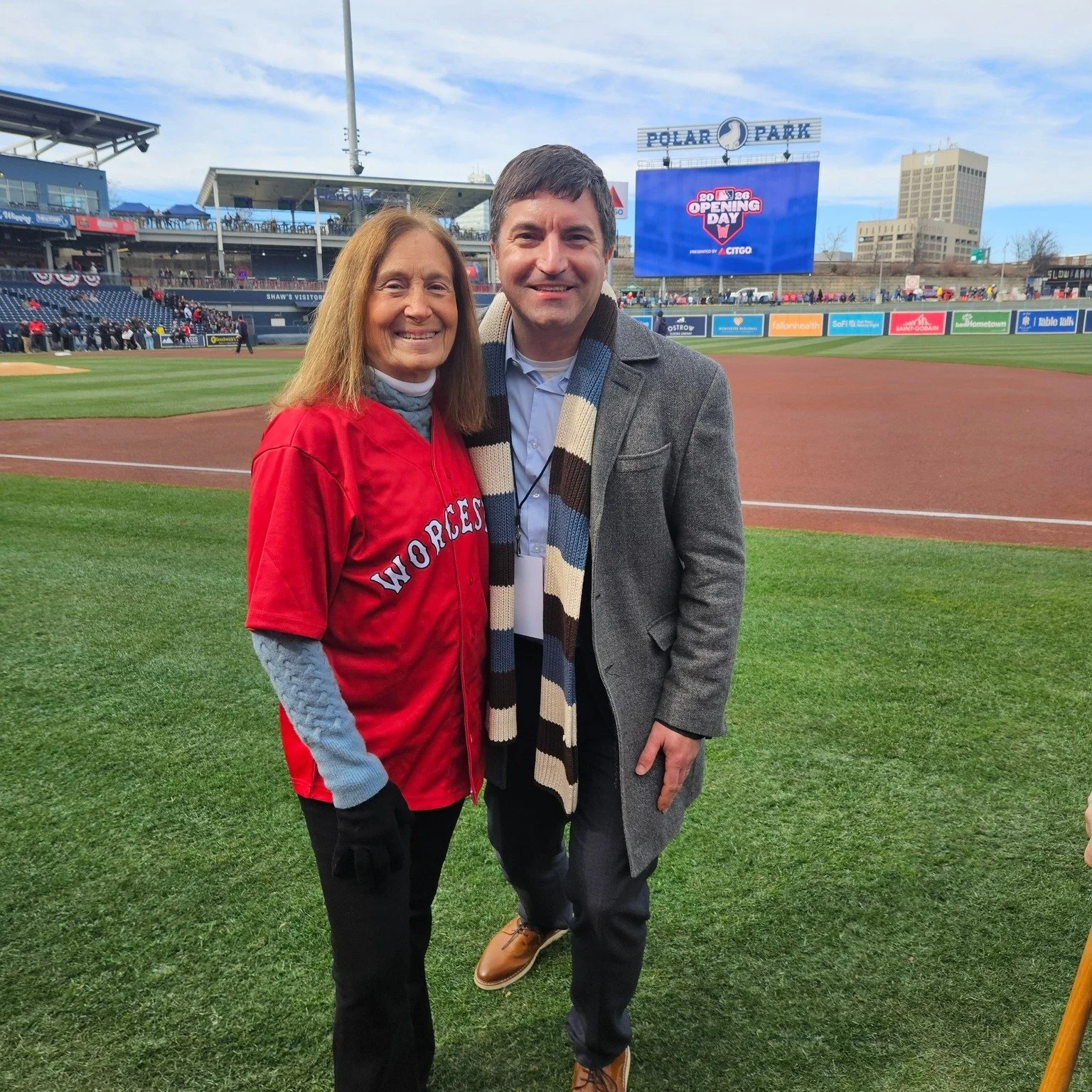 It was a fun evening joining colleagues for the @gowoosox Opening Day at @polarparkworcester in Worcester last Friday!