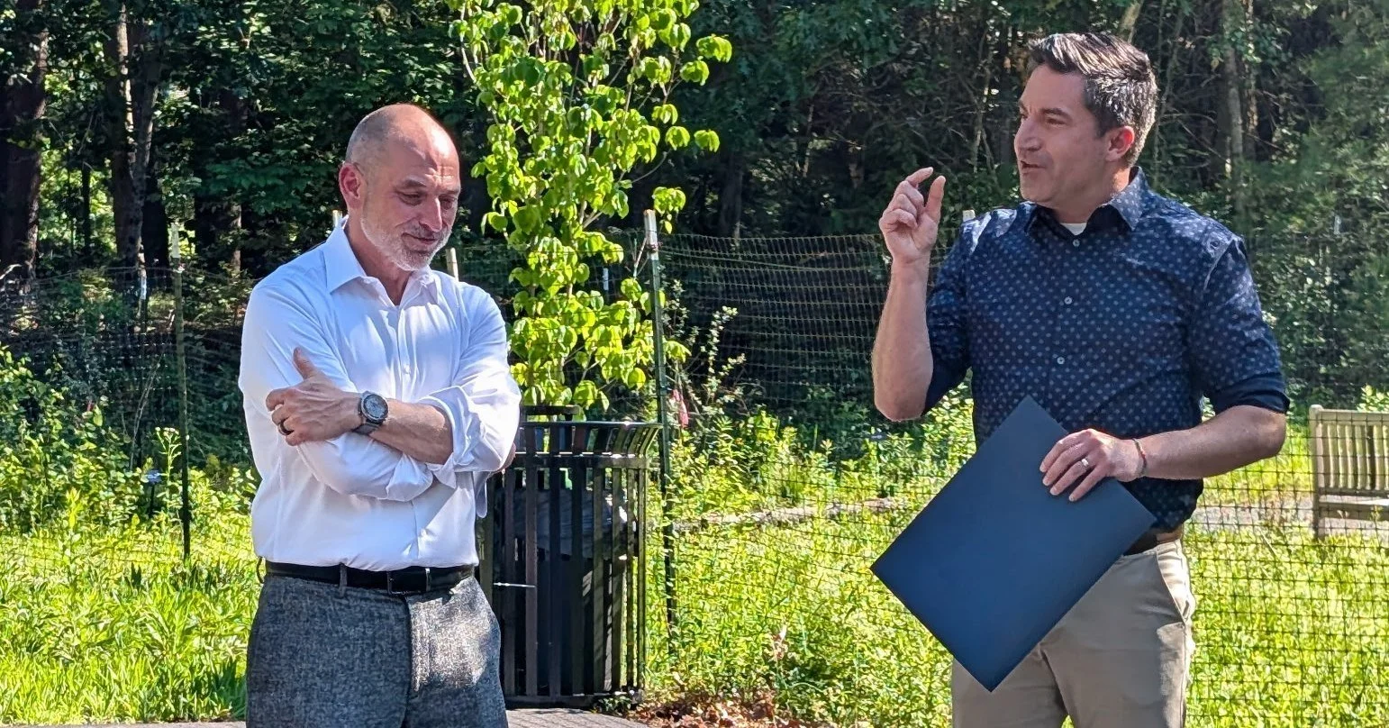 Thank you to everyone who made yesterday's ribbon cutting of the Ashland Arboretum possible.

From those who first imagined what this formerly contaminated Cadilac Paint site could become to the neighbors who were unceasing in their advocacy, from th