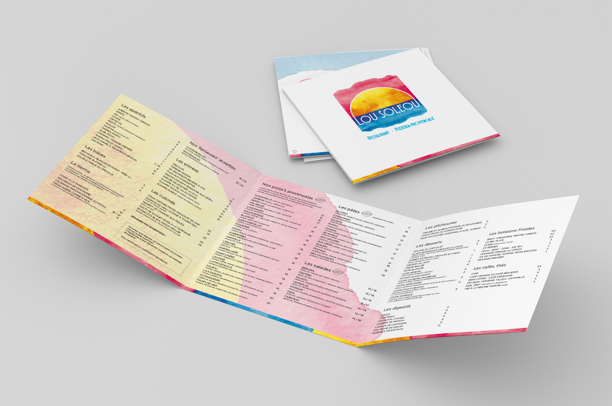 Lou Soleou - Restaurant - Carte Menu