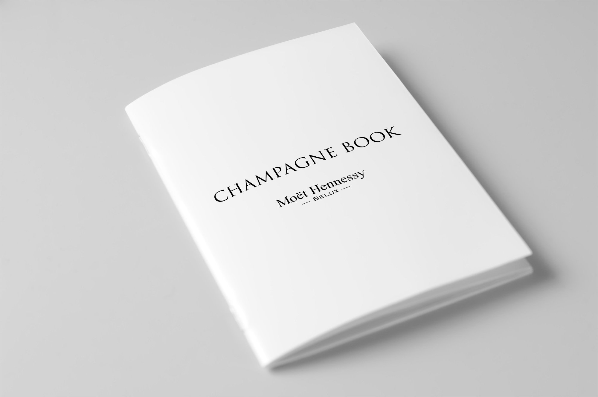 Moët Hennessy Belux - livre promotionel