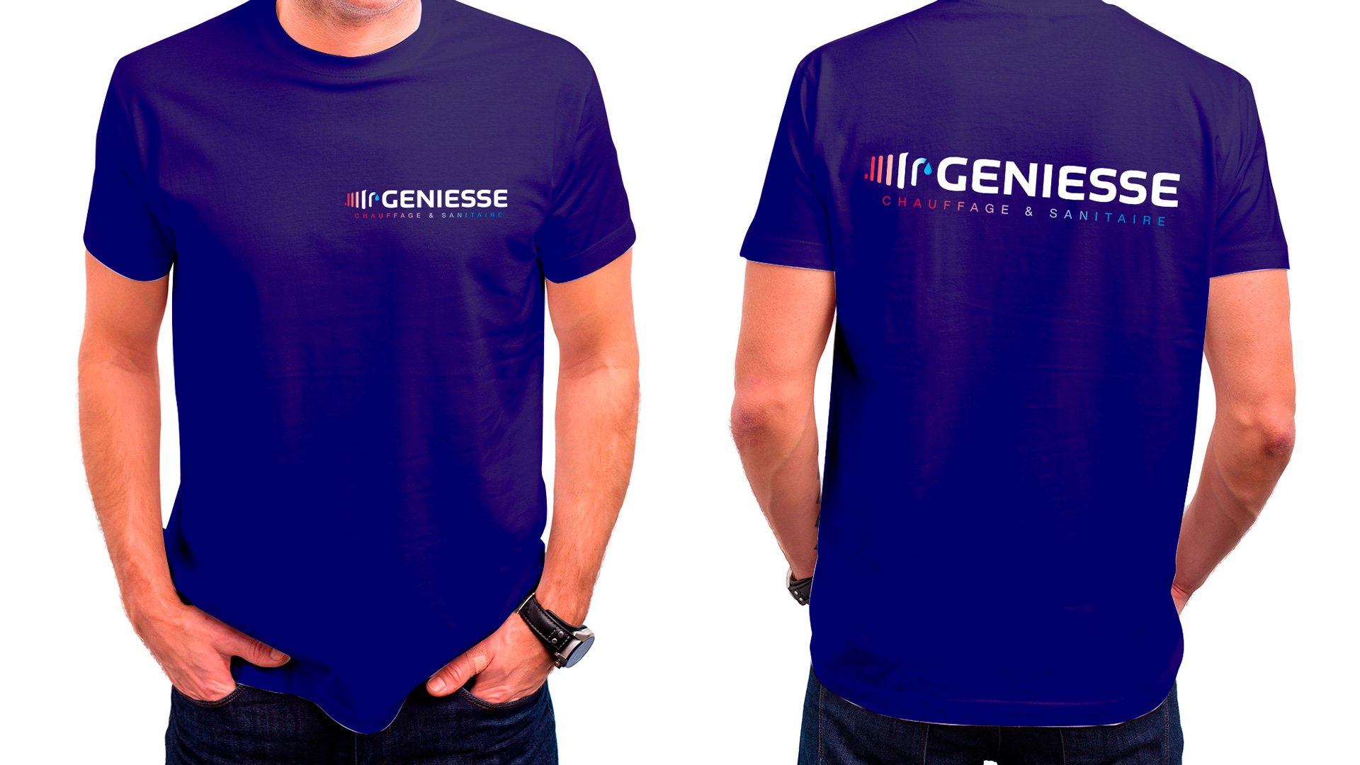 Création de logo - Geniesse - chauffage et sanitaire
