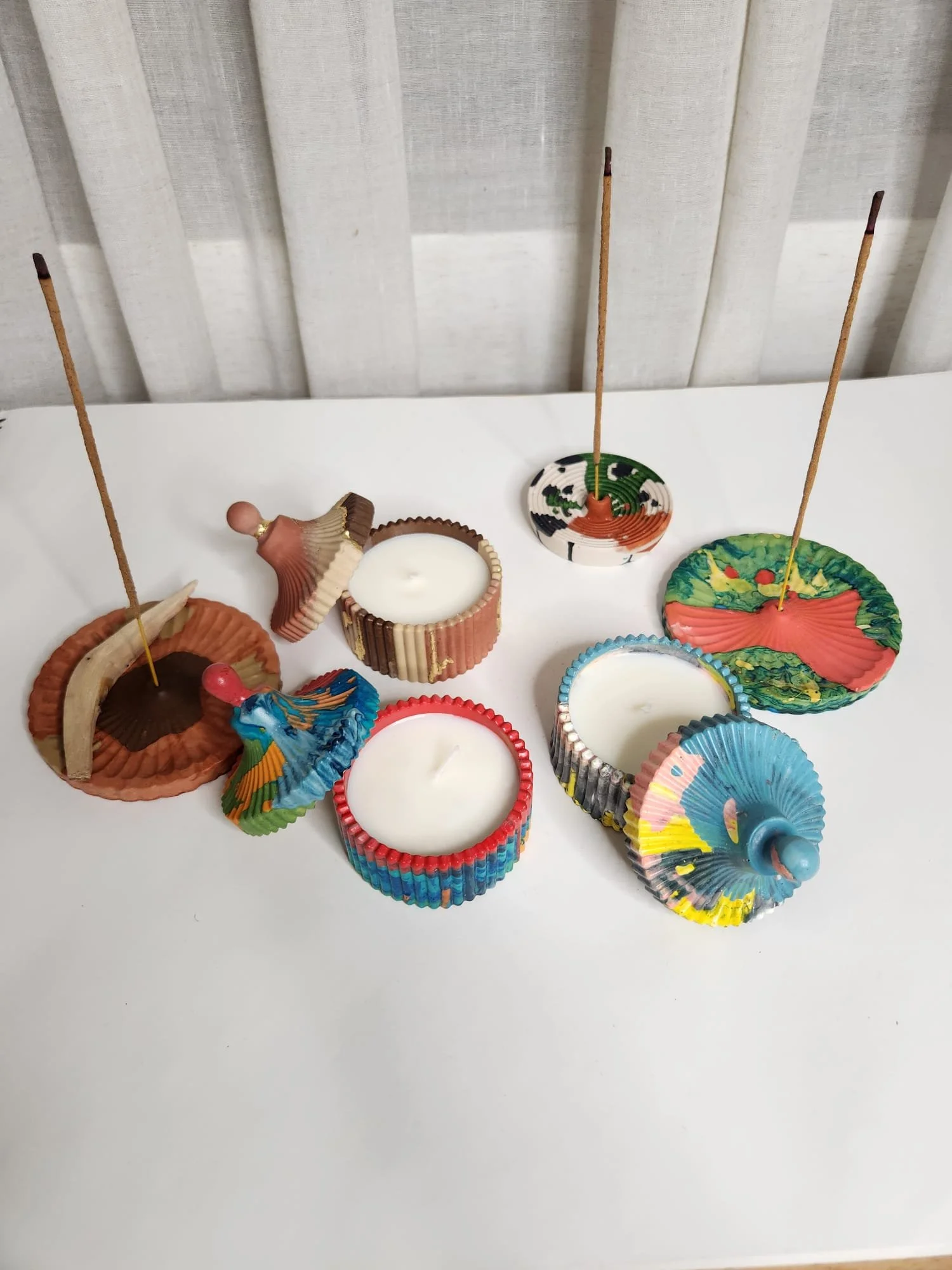 Candle Vessels & Incense Holders