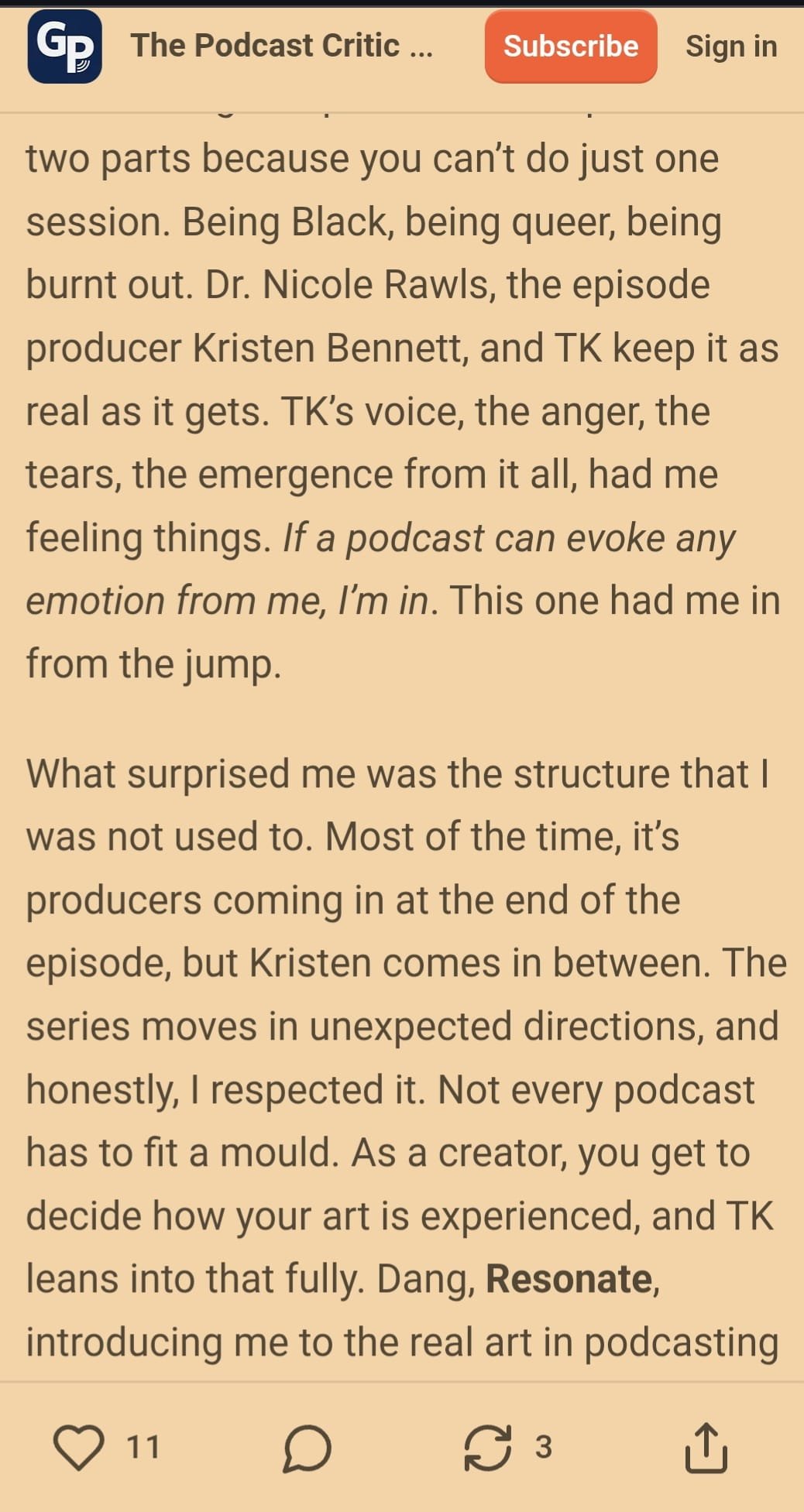 Great Pods Supplemental, Imran Ahmed