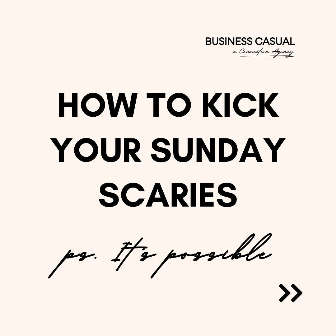 &ldquo;Sunday scaries&rdquo; have turned into a joking phrase that&rsquo;s thrown around in our culture, but it makes me sad that so many people feel such deep resistance towards their careers. 

Of course we all may rather be on a sunny beach vacati