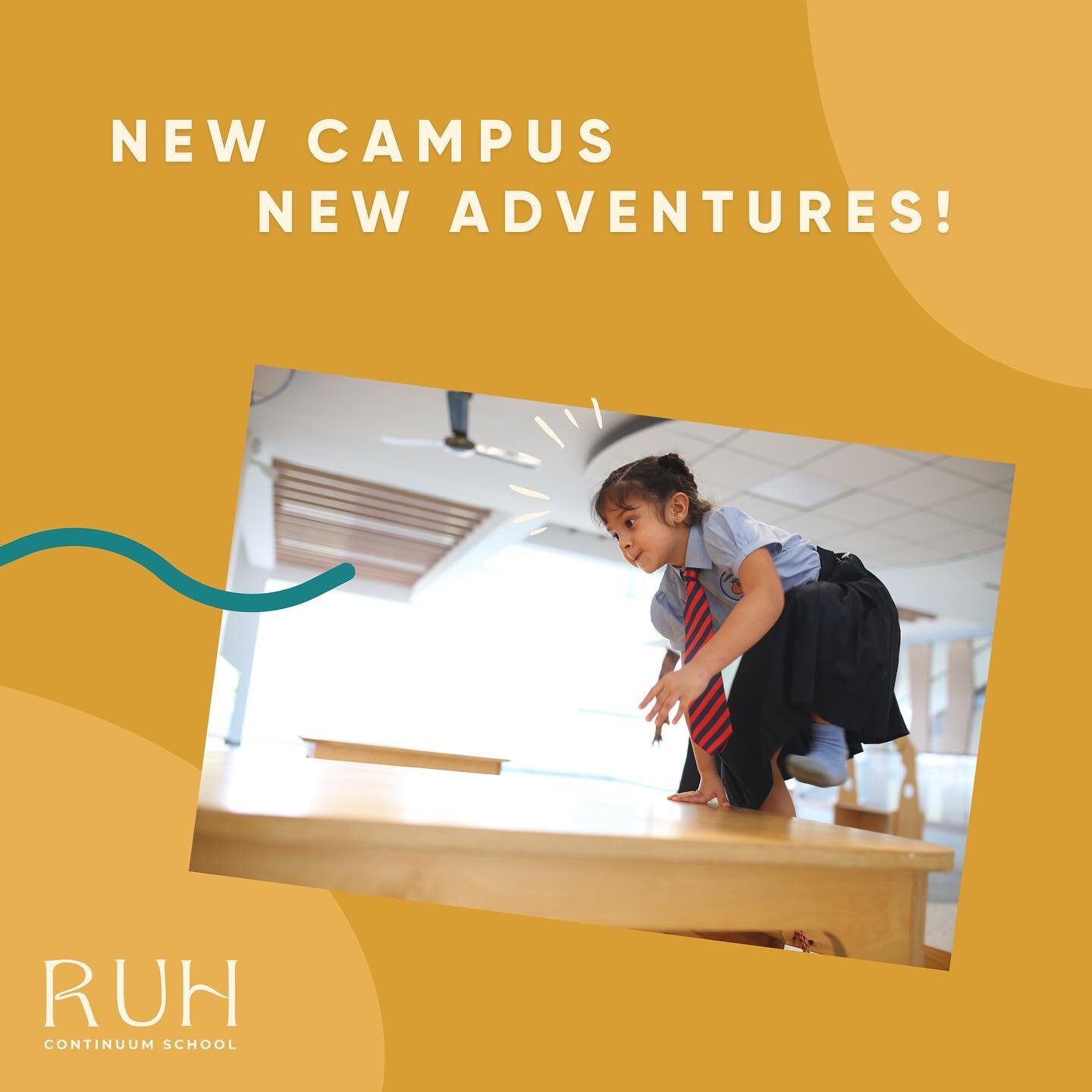 Jumping into our brand new school campus like...

So let's put on our imaginary capes, take a big leap, and dive into the incredible world of learning at our new school campus! 🌟

#NewBeginnings #JumpingIntoNewAdventures #RuhContinuumSchool #Empower