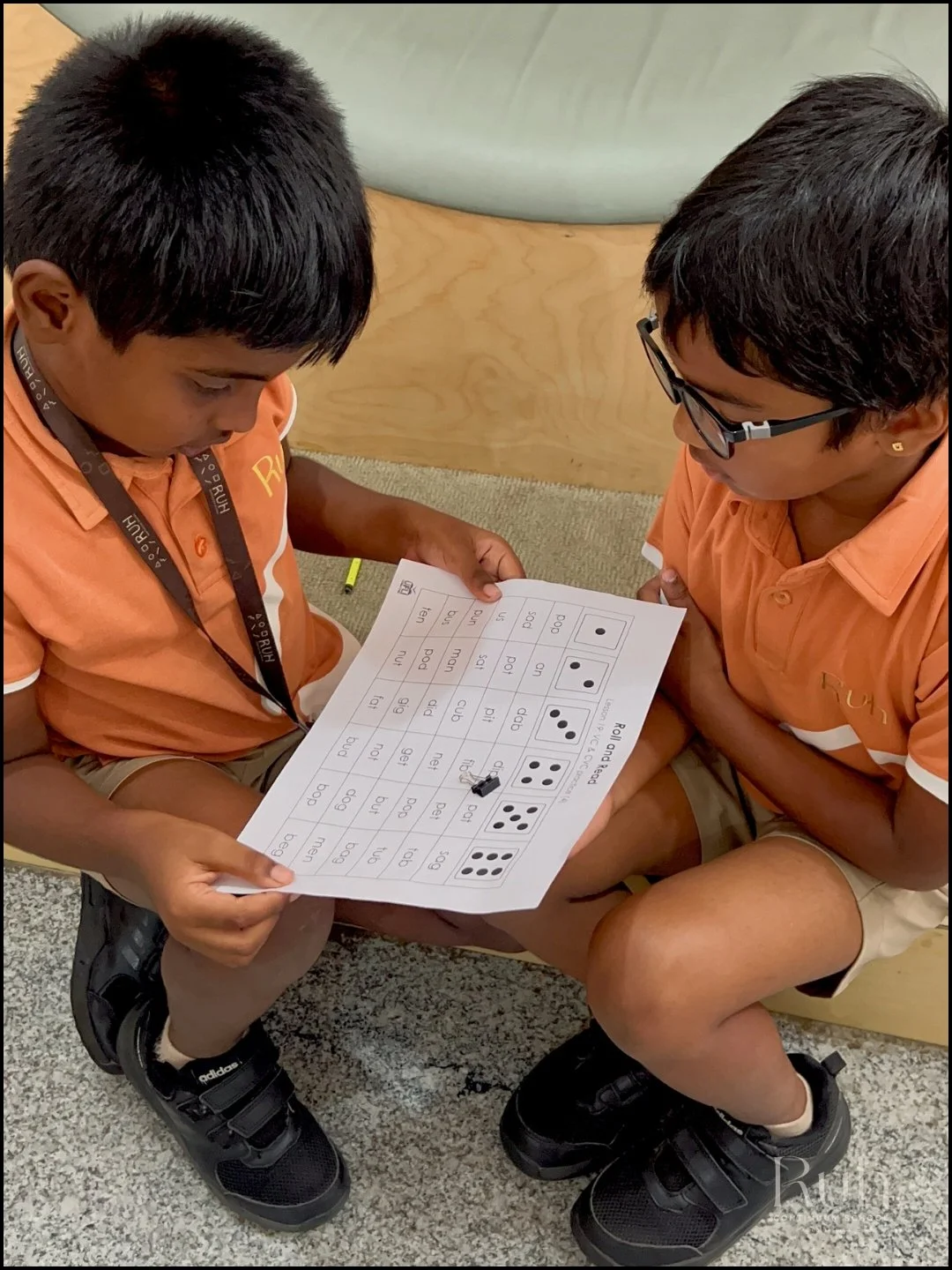 Grade 2B made learning come alive by combining literacy and science during reading hour. Using magnets and paper clips, students built and read words while exploring how magnets attract metal objects. This hands-on activity helped learners practice t