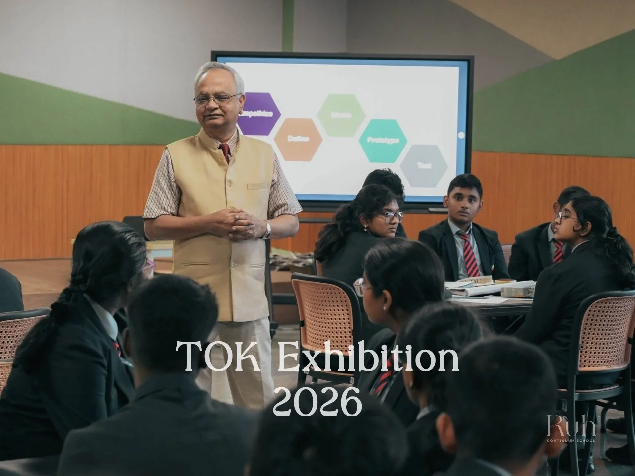 What happens when everyday objects meet deep philosophy?

Our IBDP students answered this question at the Theory of Knowledge (TOK) Exhibition. The exhibition was a resounding success, with learners presenting thoughtful displays that explored prescr