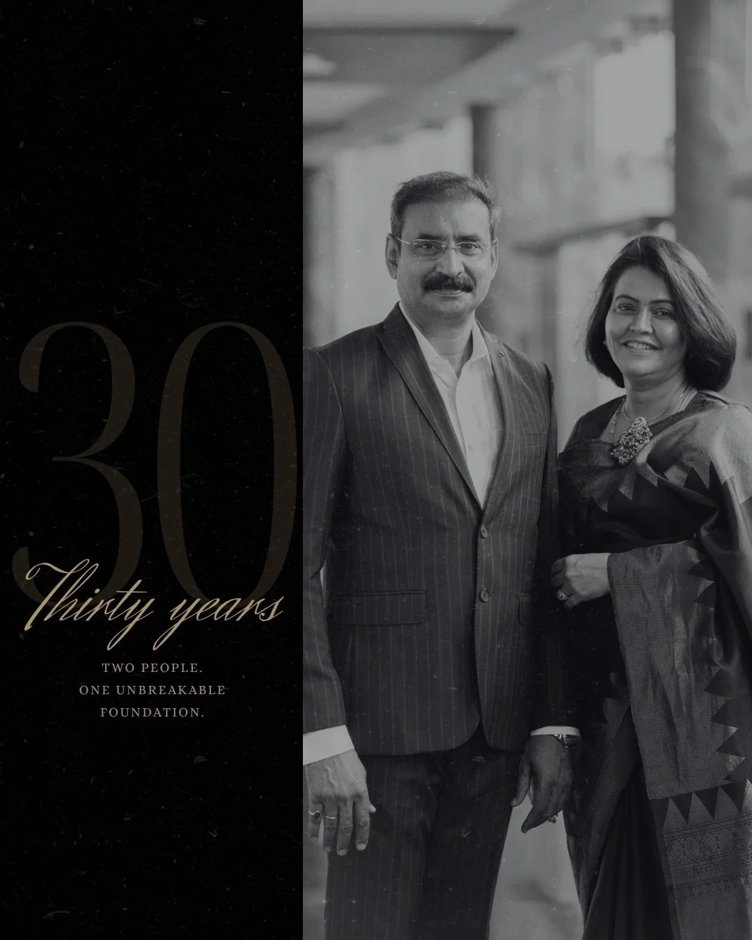 There are partnerships that endure. And then there are the ones that build something the world stands on.

Thirty years is a thousand mornings, each one asking something of you. A thousand decisions made in faith. A vision that didn&rsquo;t just surv