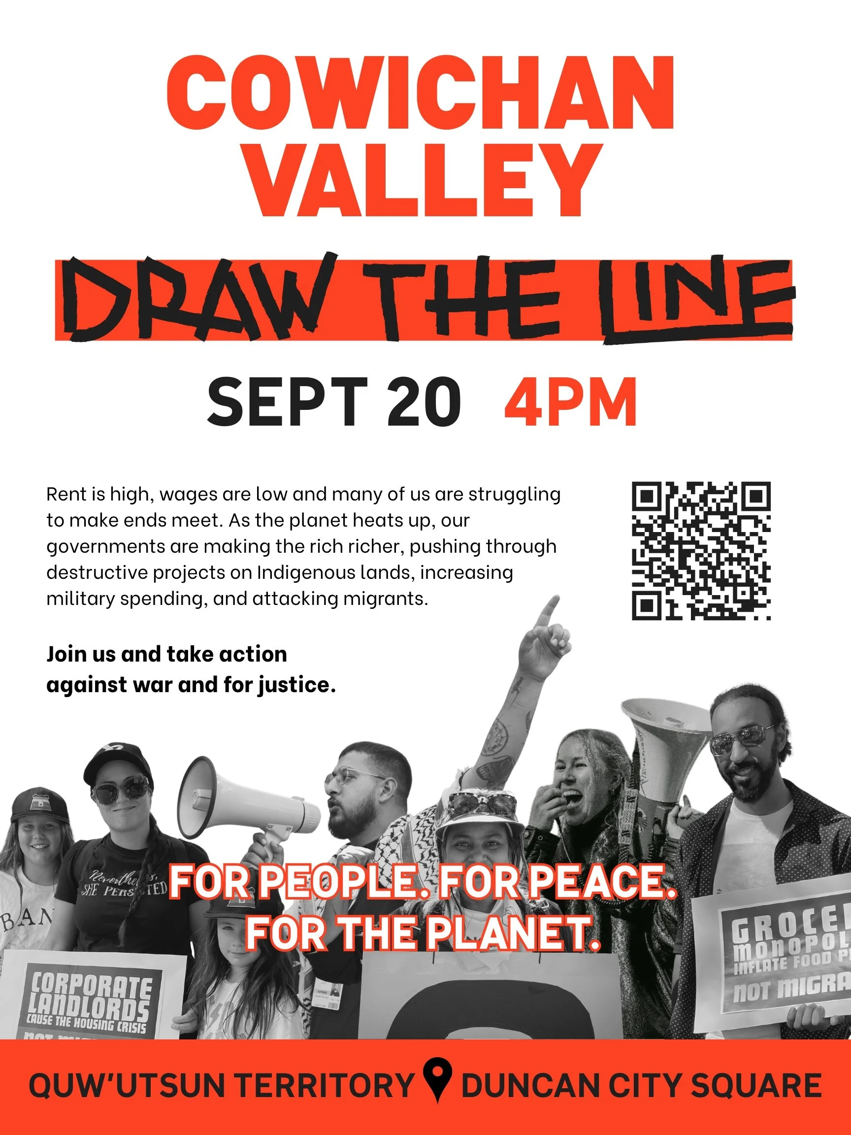 Quw Draw the Line Quw'utsun — Revolve Cowichan