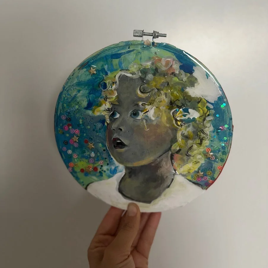 ⚡️ Dash ⚡️ 

#TouchableArt #Resin #crystal #Acrylic #portraitpainting #Portrait #painting #NYCartist #BrooklynArtist #WomenArtist #womeninbusiness  #Funart #popart #Interactiveart #KidArt #Smiley #Smileyart #HappyPainting  #KidsPortrait