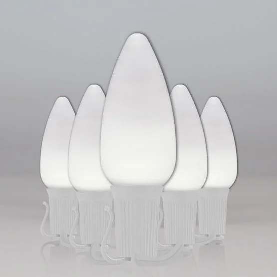 C9 Smooth Twinkle Cool White LED
