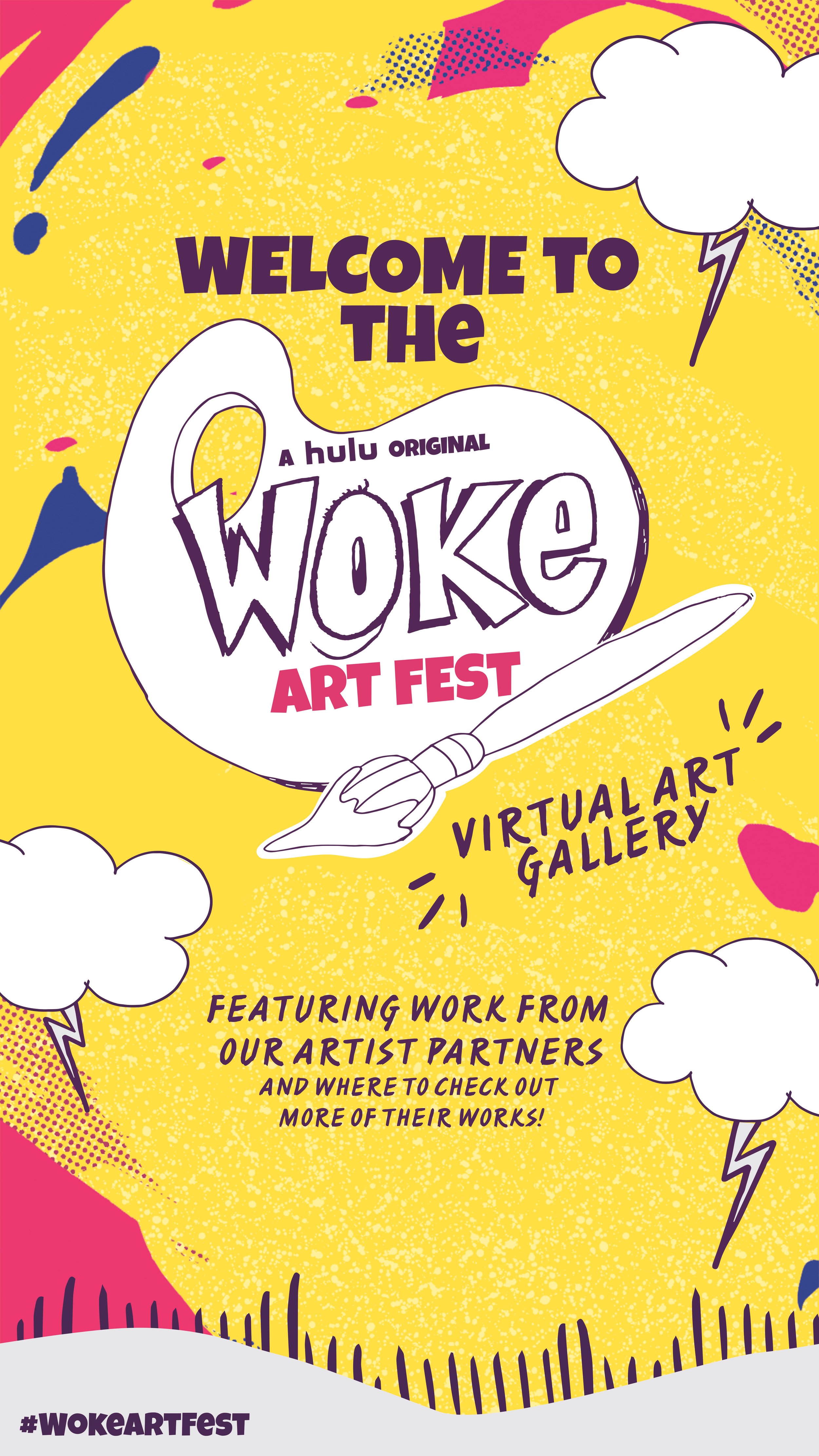 WOKE ART FEST TITLE CARD