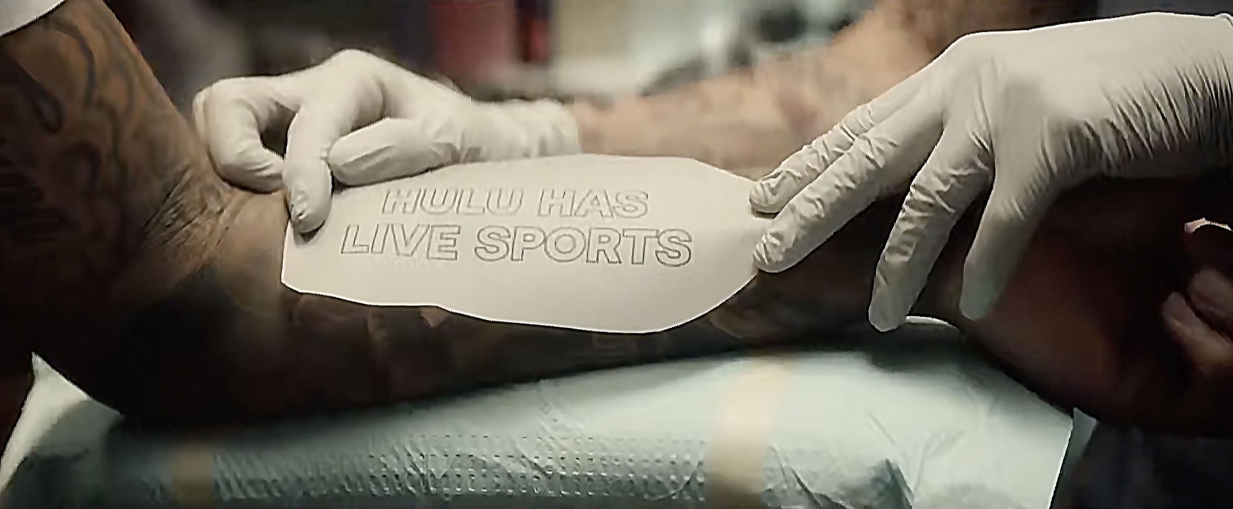 2019 - Hulu Sellouts Damian Lillard's Hulu has live sports Tattoo
