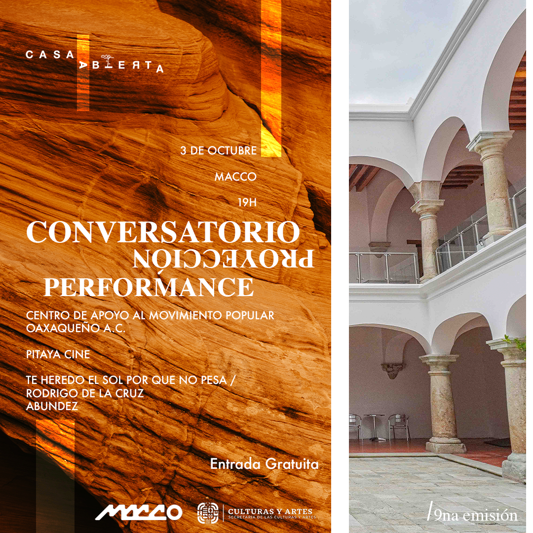 CONVERSATORIO, PROYECCIÓN Y PERFORMANCE