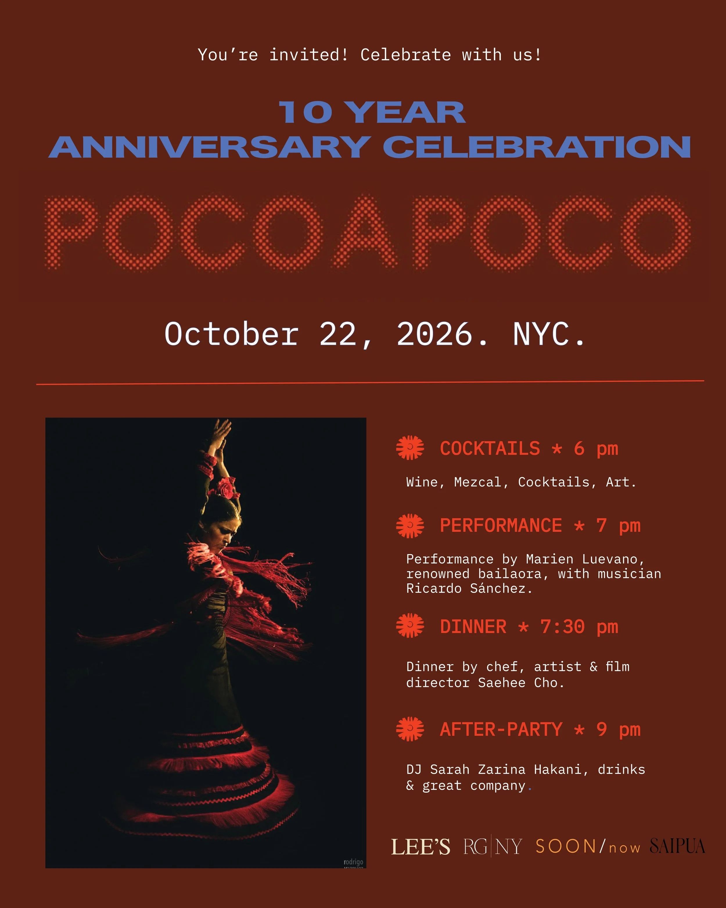 POCOAPOCO 10th Anniversary Celebration!  