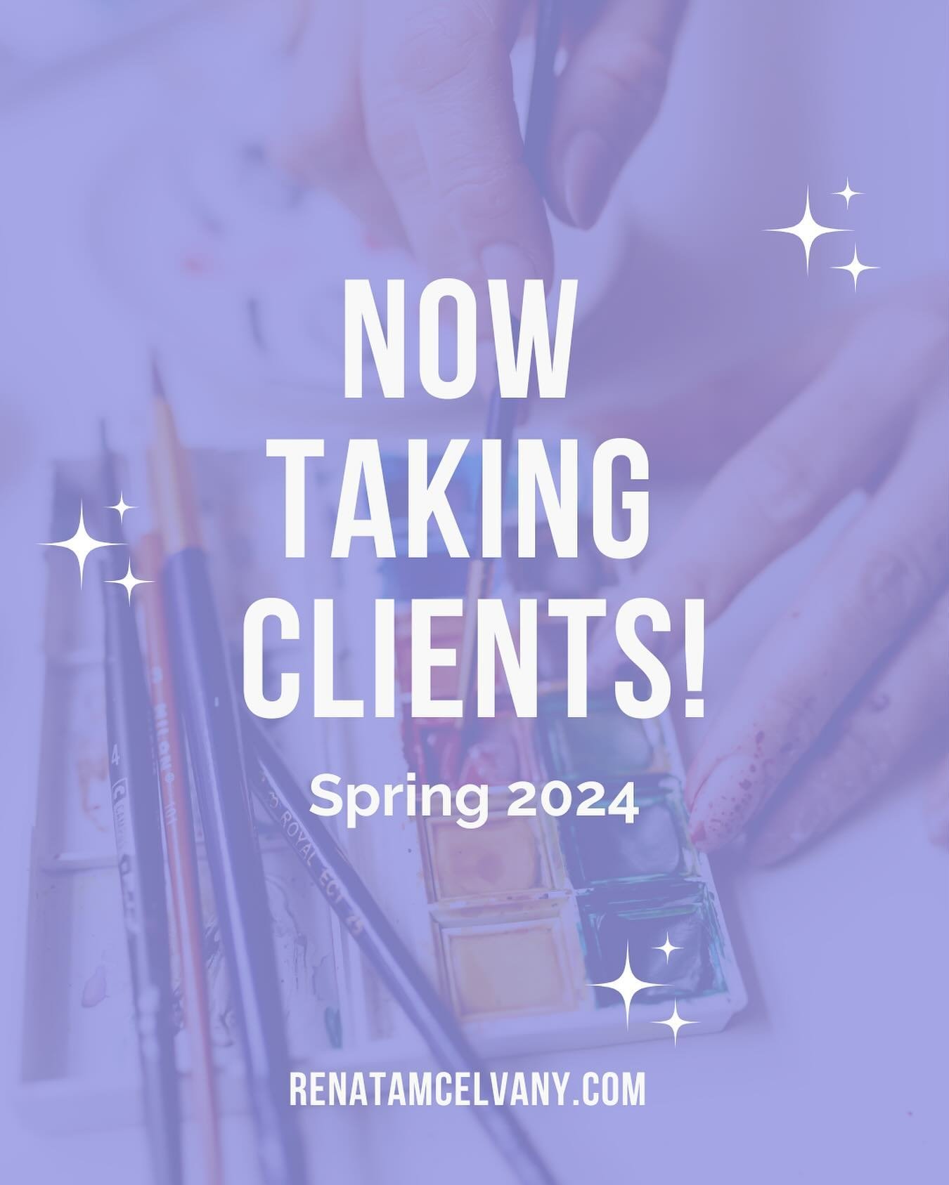 ⭐ NOW TAKING CLIENTS! ⭐️Creative ladies! If you&rsquo;ve been thinking about getting help with your creativity, this is your sign! 👇🏽👇🏽👇🏽👇🏽

I have 4 spots open for clients right now!

If you&rsquo;re interested in working with me, comment &l