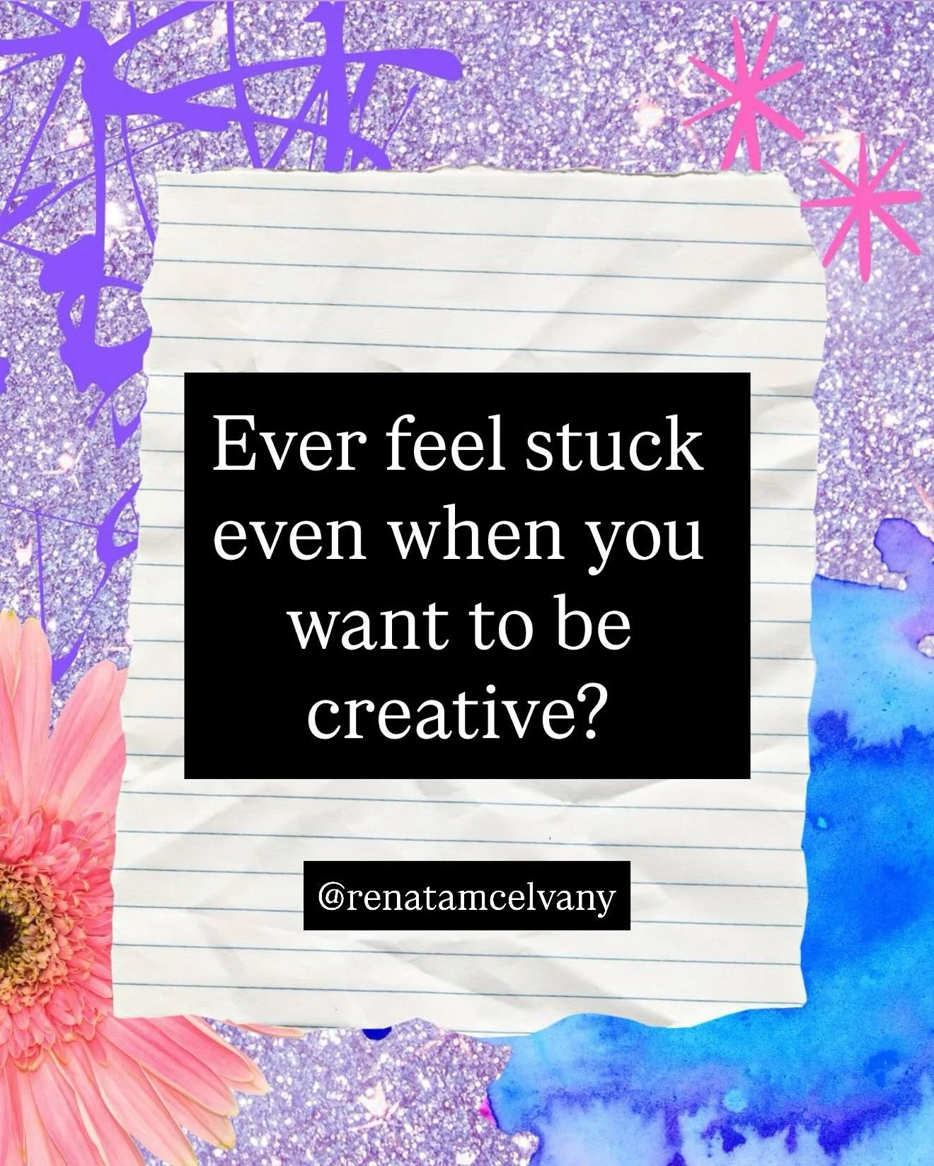 Wanna feel creative again? 😅 Start playing again! 

I used to treat creativity like another item on my to-do list. Somewhere along the way, I forgot how to play.

But here&rsquo;s the truth: play isn&rsquo;t just for kids, it&rsquo;s the key of crea