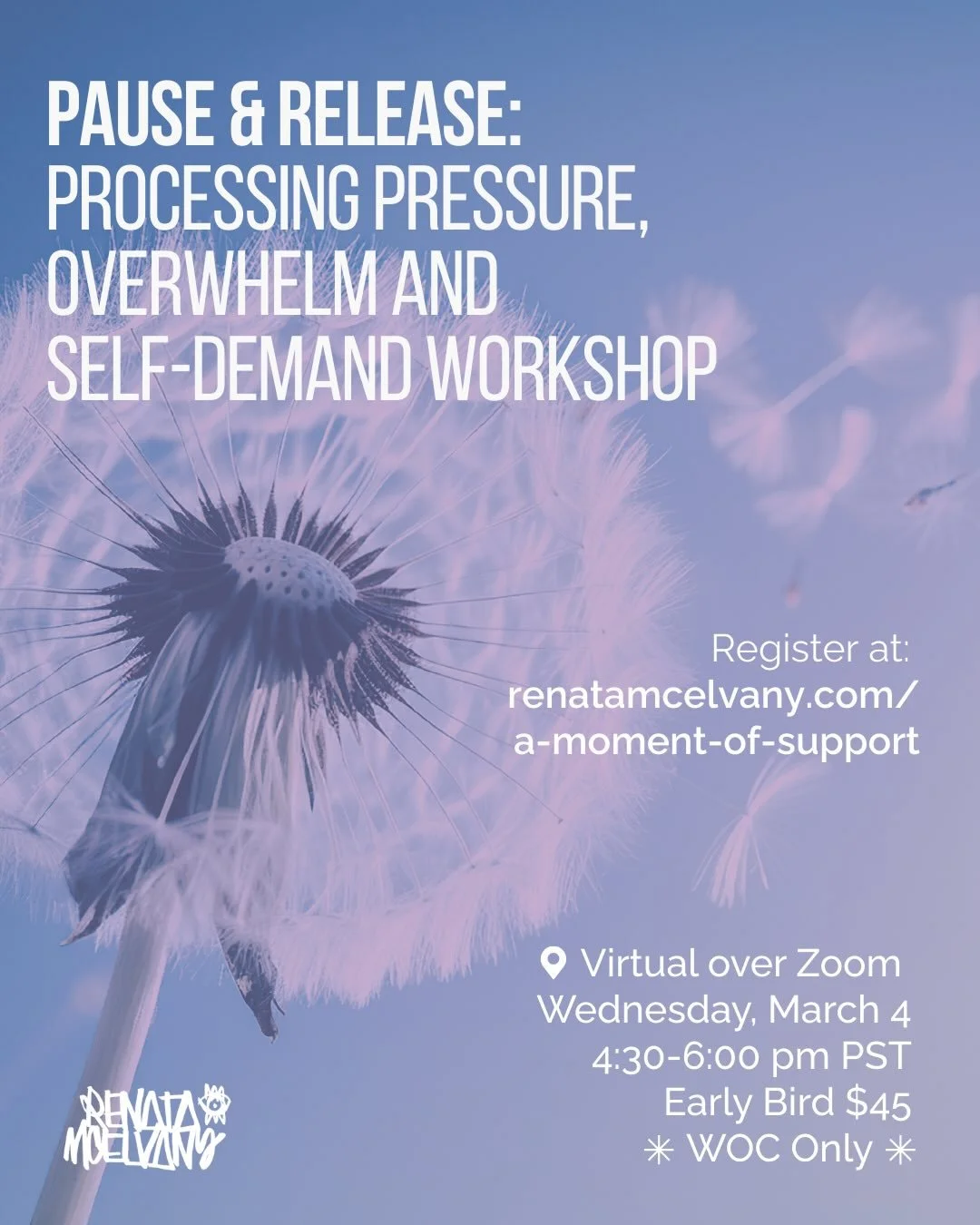 Deep feelers, I know you&rsquo;re carrying a lot these days. The world is loud and heavy. 😔😪

This is why I&rsquo;m inviting you to join me for an evening of creative self-care. 

Let&rsquo;s pause for a moment, process, and release internalized pr