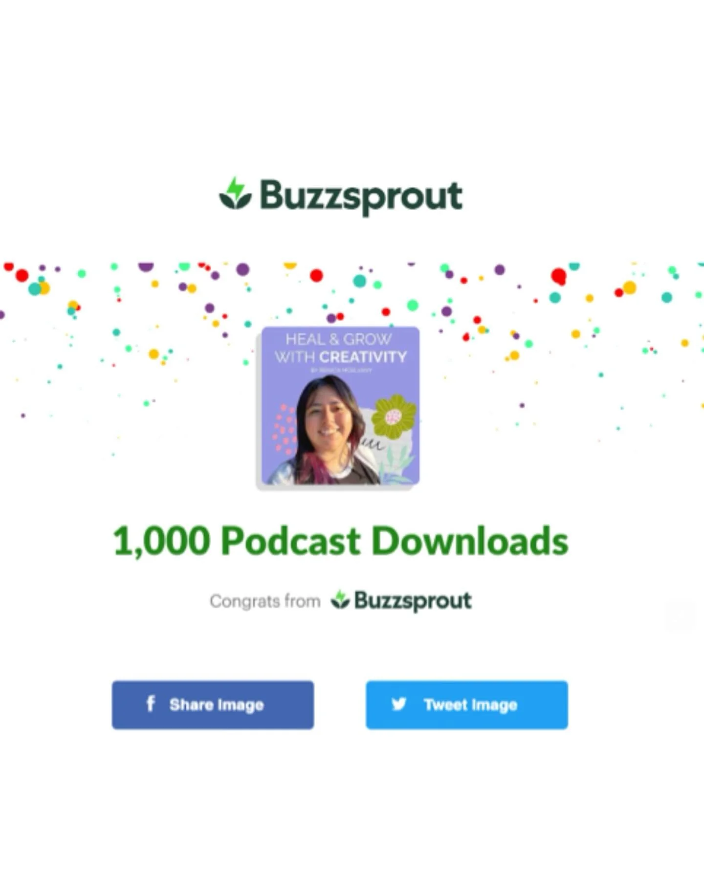 Today, I (we) reached a powerful milestone! Grow and Heal with Creativity has reached 1000 downloads!🥂✨

I&rsquo;m beyond proud of this project and feel so happy to see it growing. I&rsquo;m even more excited to see how 2026 will treats us! 

Becaus